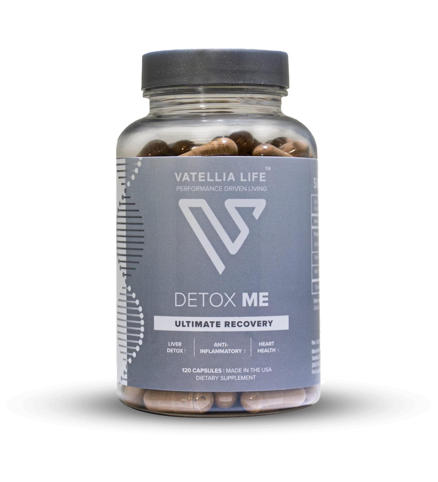 Detox Me Energy Boosting Supplement - Supports Digestion & Gut Health with Vitamin K2 B12 & Folate - 120 Count for Men & Women - 60 Day Supply - Buy Online on GoSupps.com