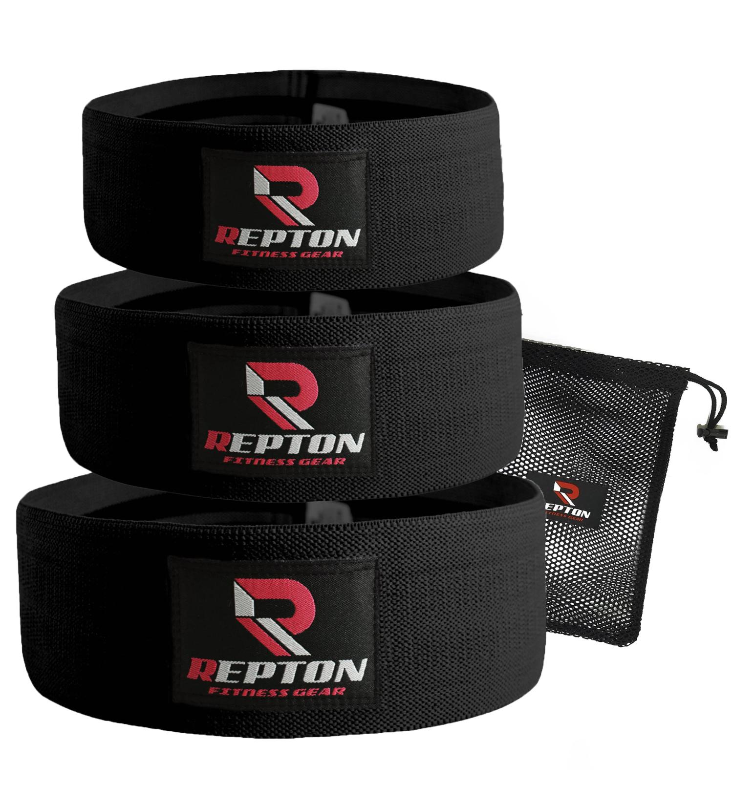 3 Sets Resistance Bands for Glutes, Hips, and Legs | Non-Slip Booty Bands for Home Gym Workout | Ideal for Fitness, Yoga, Pilates | Physio Resistant Loop in Black | Women and Men - Buy Online on GoSupps.com