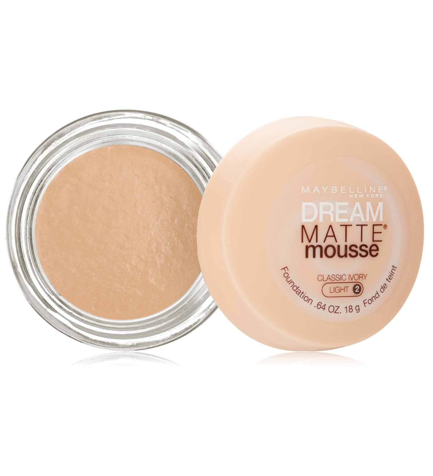 Maybelline Dream Matte Mousse Foundation Classic Ivory 0.64oz - Pack of 1 - Buy Online on GoSupps.com