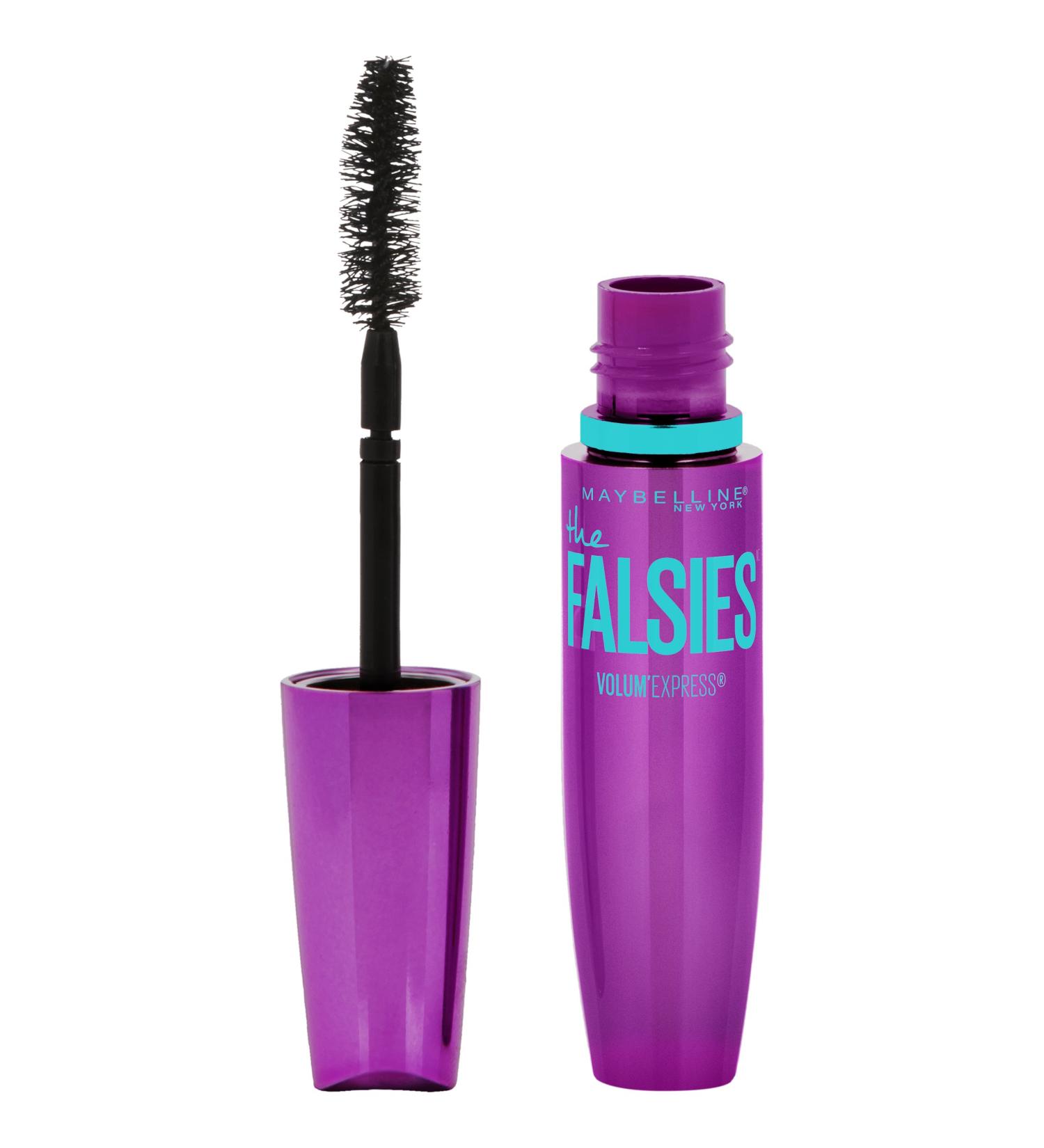 Maybelline New York Volum' Express The Falsies Fiber Mascara in Navy Glam - 0.25 Fl Oz - Buy Online on GoSupps.com