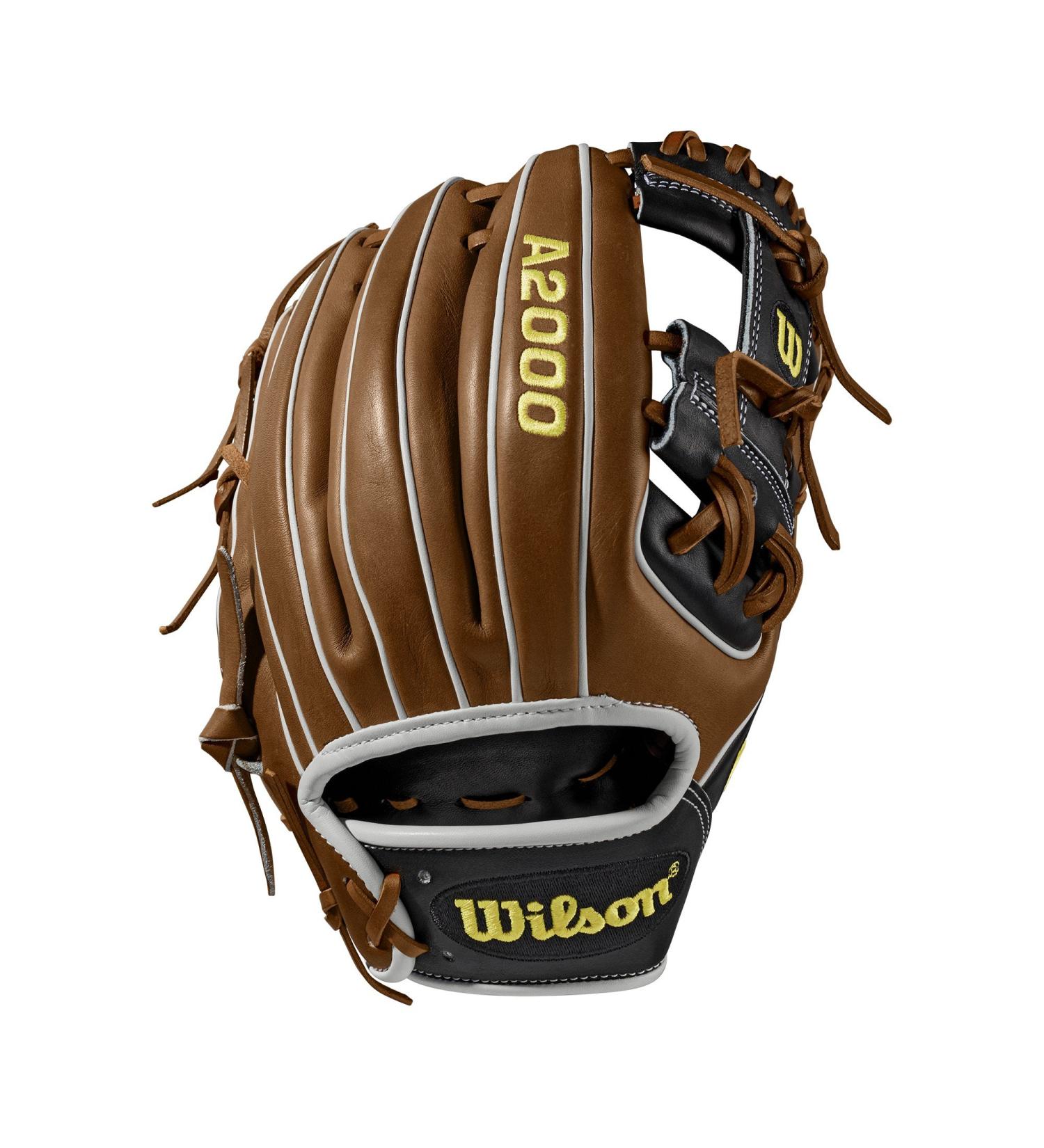 Wilson A2000 Baseball Glove Series 11.25 RHT Saddle Tan/Black/White - Buy Online on GoSupps.com