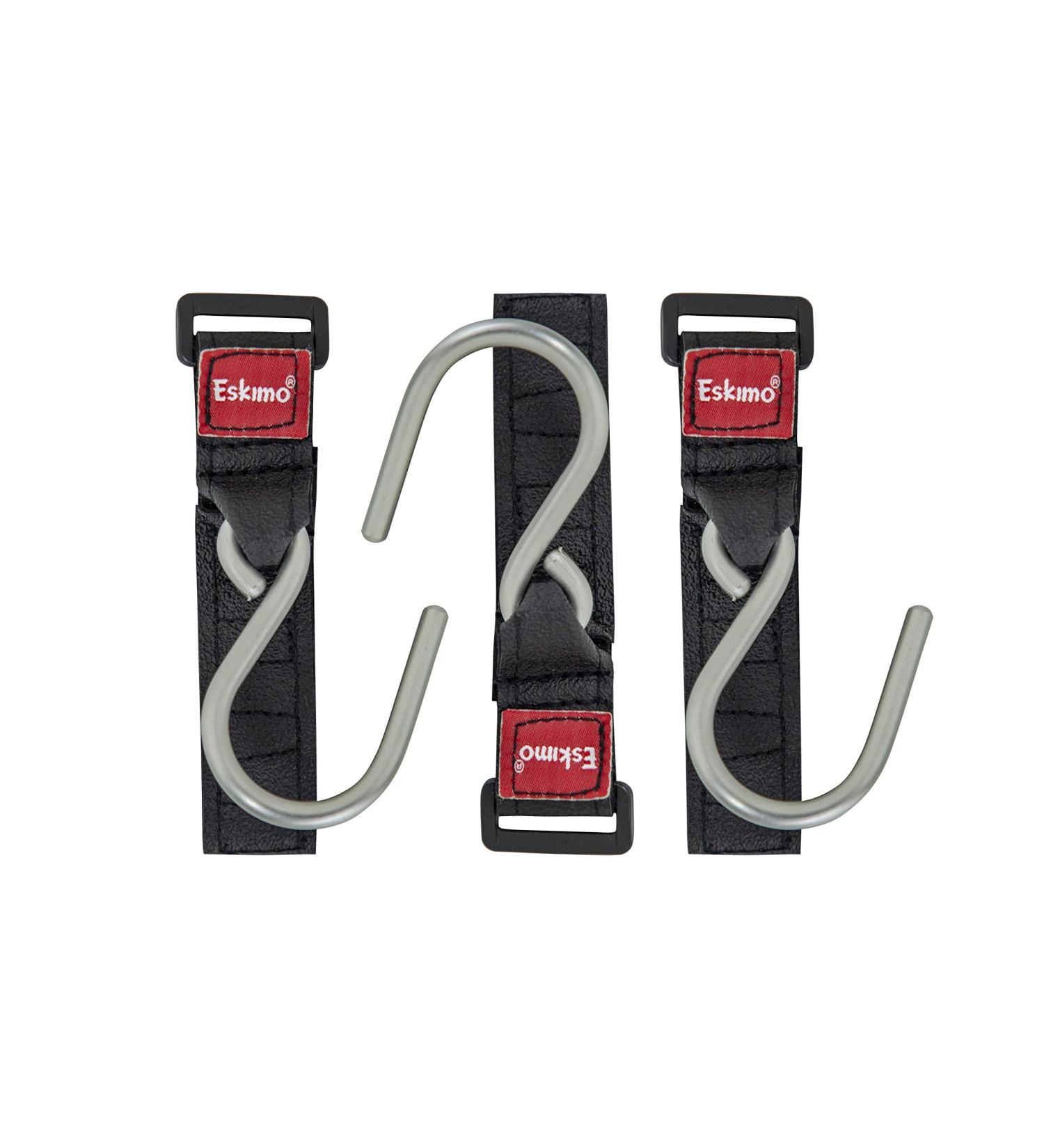 Eskimo 30611 Ice Shelter Coat Hooks - Black | Alloy Steel | Standard Size - Buy Online on GoSupps.com