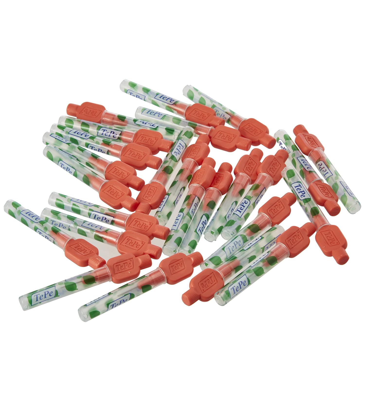 TEPE X-Soft Interdental Brushes 0.5mm - Pack of 25 Light Red | Dental Care - Buy Online on GoSupps.com
