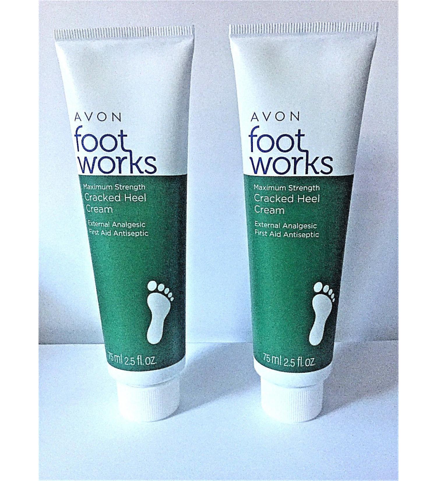 2 Foot Works Healthy Maximum Strength Cracked Heel Creams