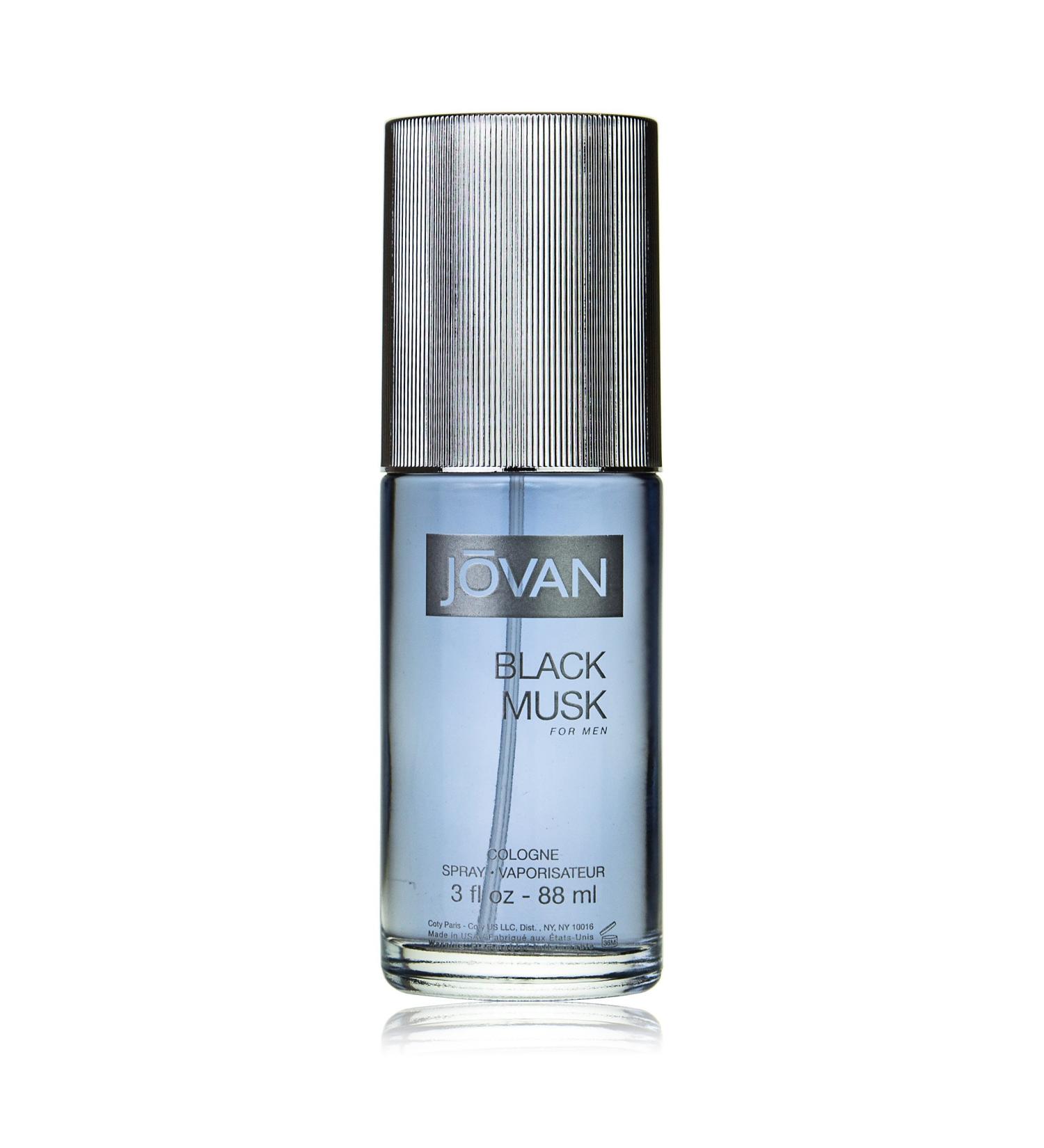 Jovan Black Musk Eau De Cologne Spray for Men Multicolor 3 Fl Oz