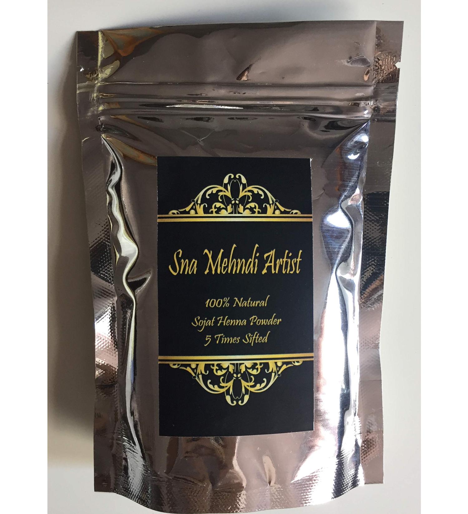 100% Organic Sojat Henna hand mehndi powder 100g SALE SALE - Buy Online on GoSupps.com