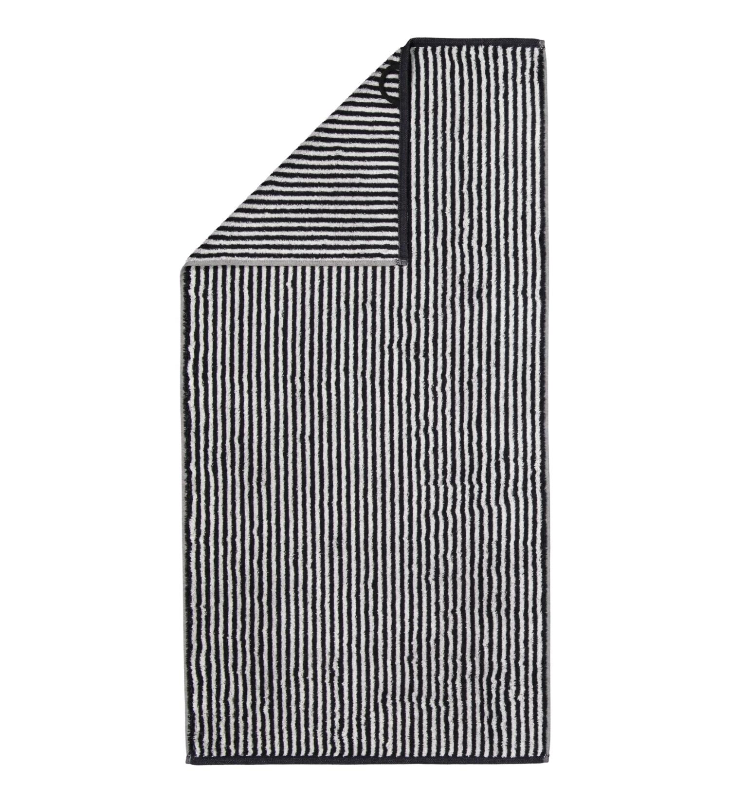 Caw Home Towels Zoom Stripes 121 Black - Luxury 50x100 cm Towel | Soft & Absorbent European Quality - Buy Online on GoSupps.com