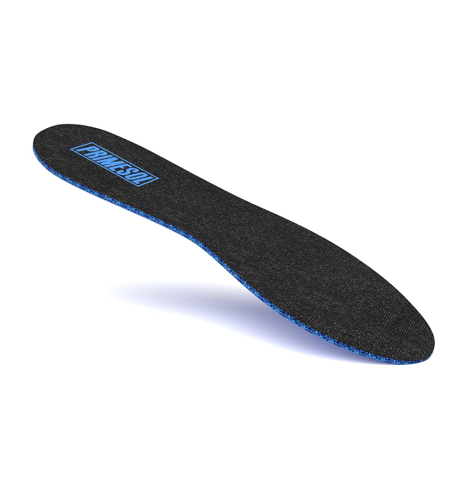 PrimeInsoles Odor Eliminator Insoles - Ultra Comfortable Gel with Odor Control - 1 Pair, Trim to Fit - Sizes 6-12 - Buy Online on GoSupps.com