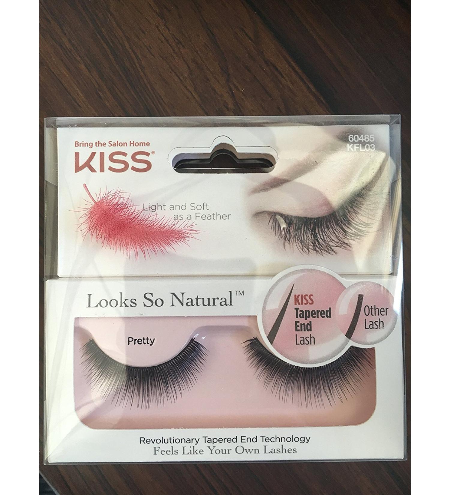 Kiss Natural Lash KFL03 Pretty - 5.8 Ounce | Premium Quality Eyelashes | Fast International Shipping - Buy Online on GoSupps.com