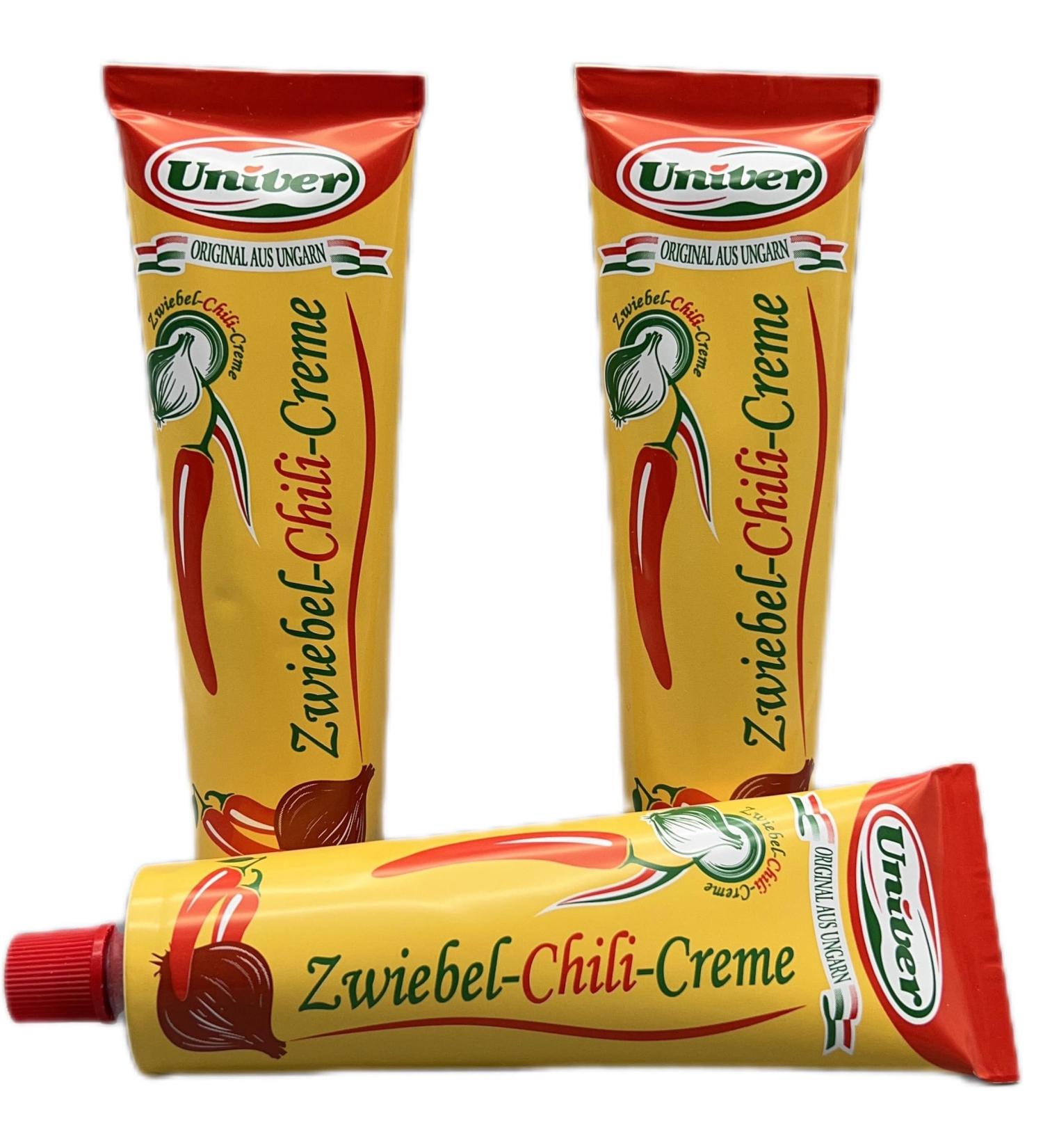 Buy Univer Value Pack Onion CHILI Cream 3 x 160 g - International Shipping Available - Buy Online on GoSupps.com