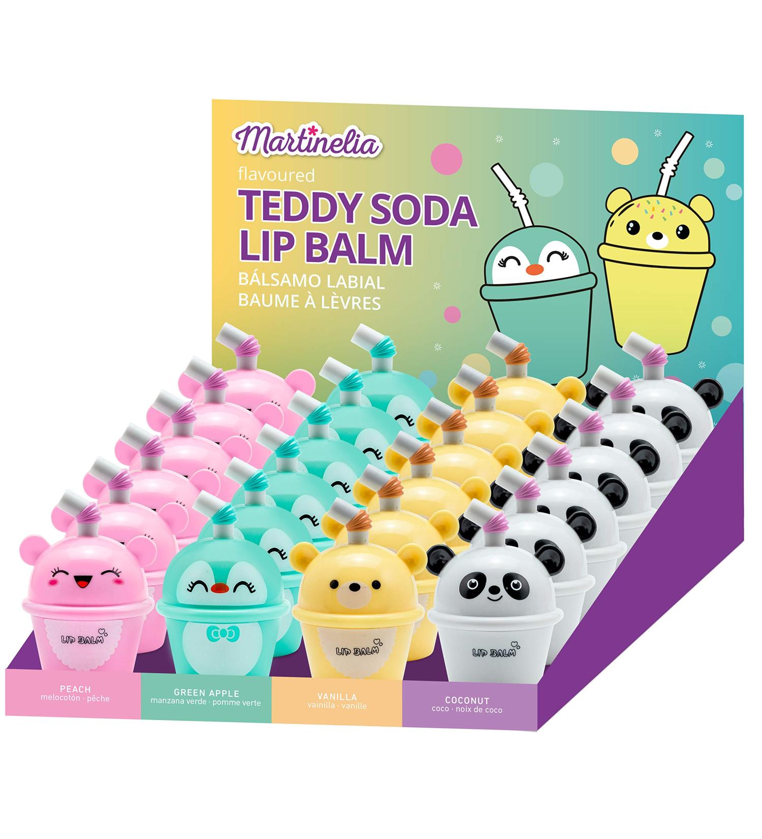 Shop Martinelia Teddy Soda Lip Balm - Nourishing & Fun Flavors | International Shipping Available - Buy Online on GoSupps.com