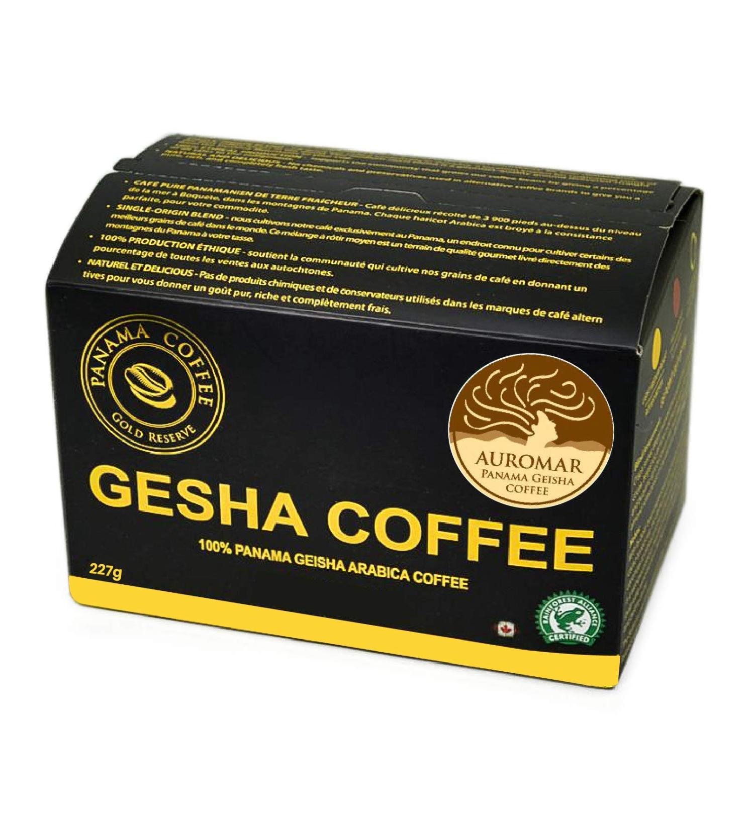 Panama Auromar Geisha - Whole beans Coffee 8oz 227g - Buy Online on GoSupps.com