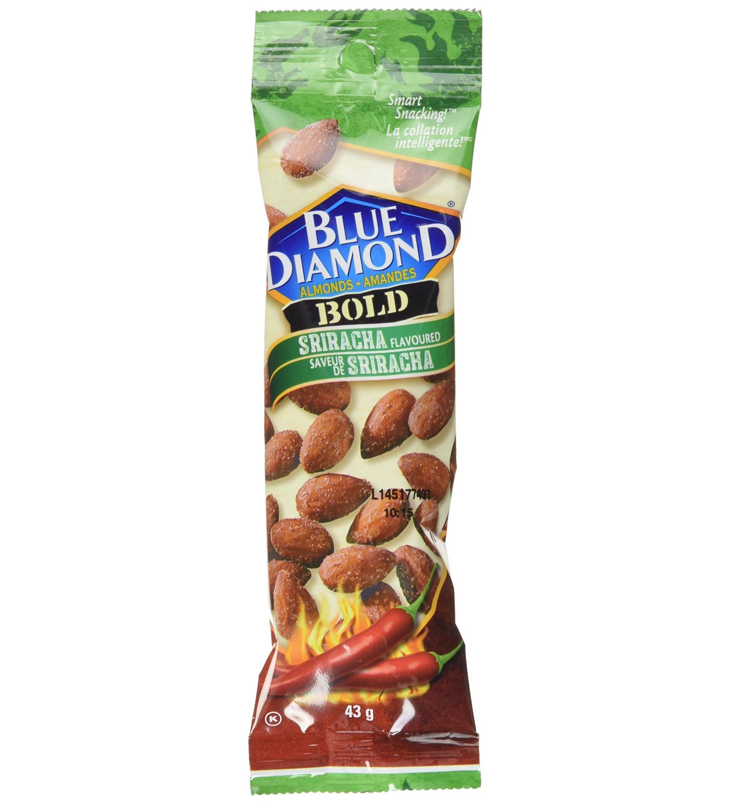 Blue Diamond Almonds Sriracha Almonds 43 Grams (pack of 12) - Buy Online on GoSupps.com