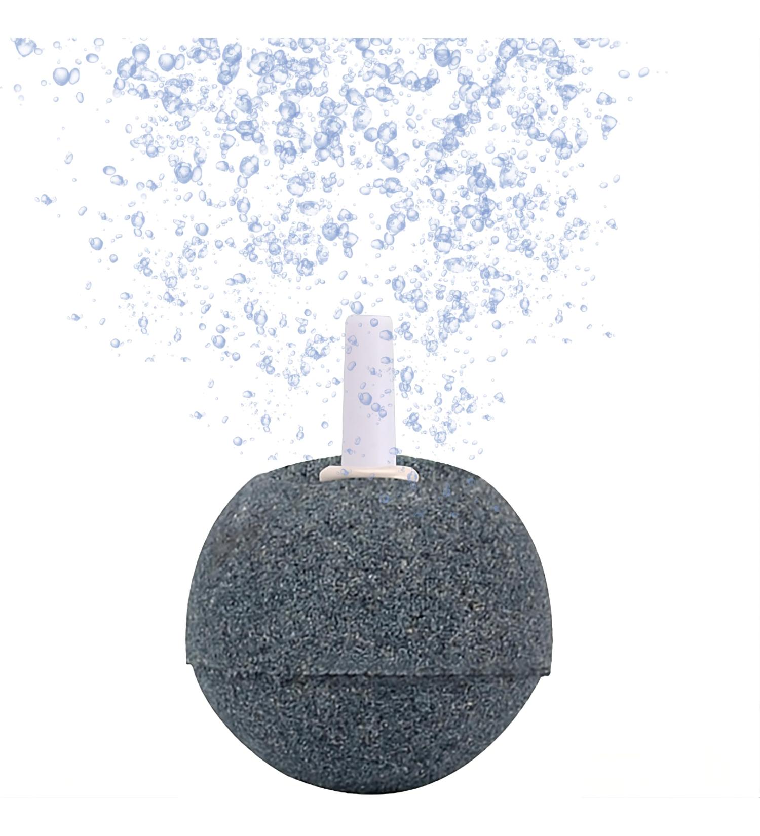 Movoja 4 pieces aquarium airstone |3cm ball |SPRUDLER stone for aquarium pump |Hydropnik |6 cm |Bottle bubbles 3cm - ball