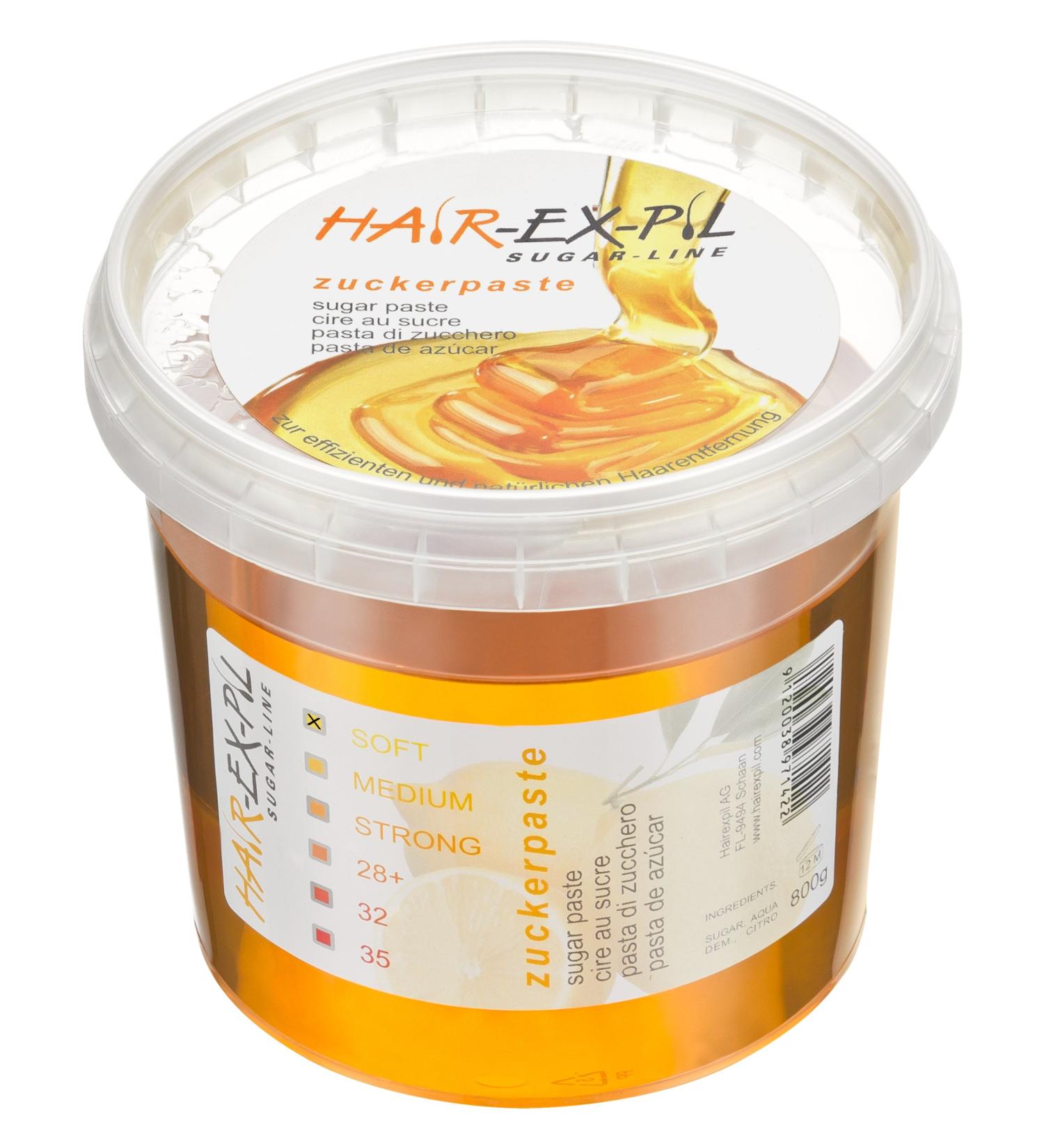 Sugar Paste Soft - Premium Quality. Highly-Effective Adesiveness. 800gr Container Sugaring Sugar Paste - Buy Online on GoSupps.com