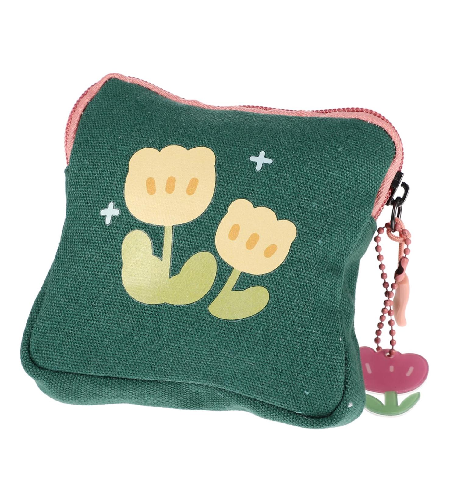 Shop Gogogmy Women's Bandage Storage Bags - Mint Matte Tampon Holder & Outdoor Period Bag - 11.5x11.5x2cm - Buy Online on GoSupps.com
