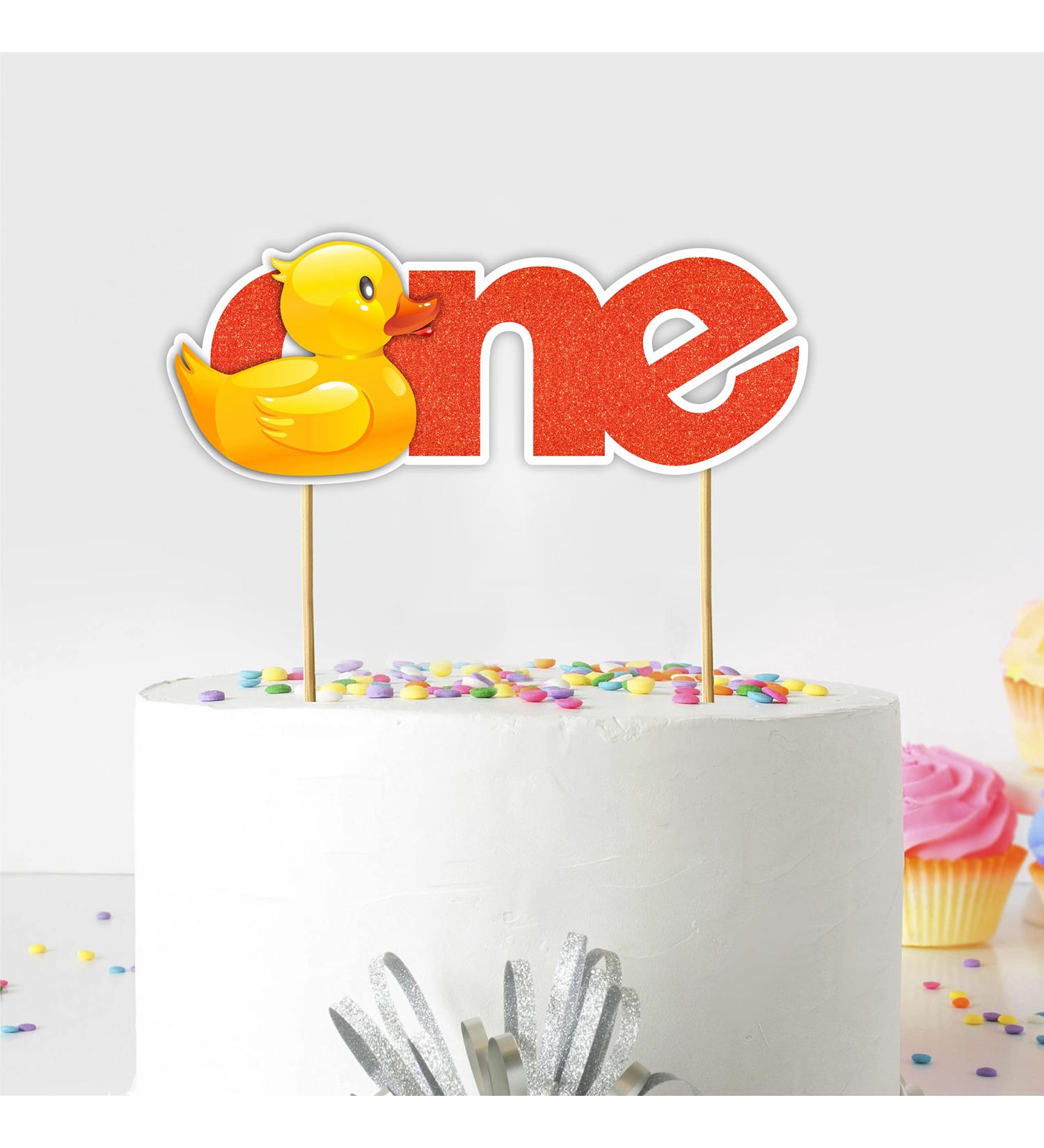 Seyal Cartoon Duck One Cake Topper - Buy Online on GoSupps.com
