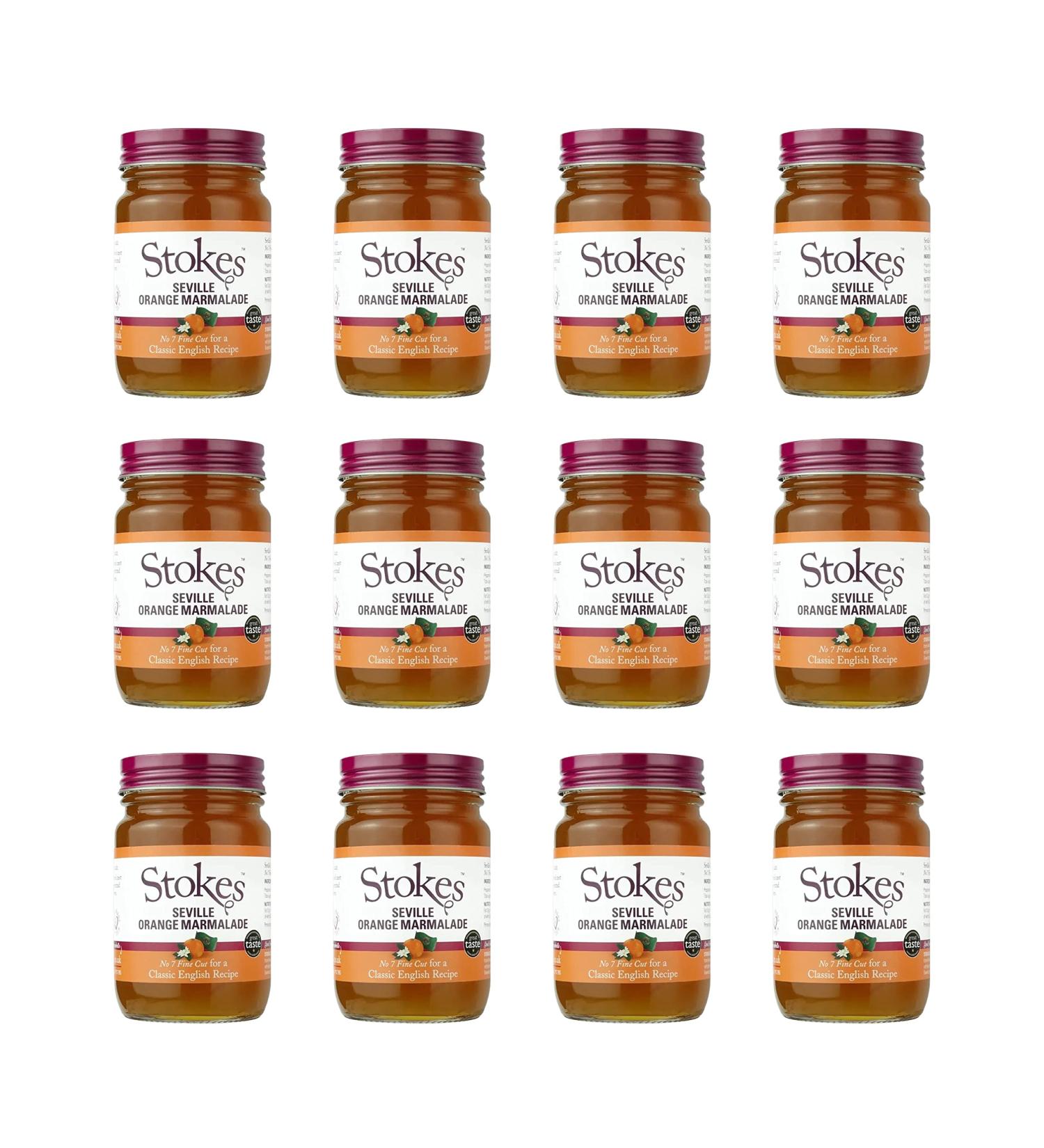 Stokes Seville Orange Marmalade 340g - Pack of 12