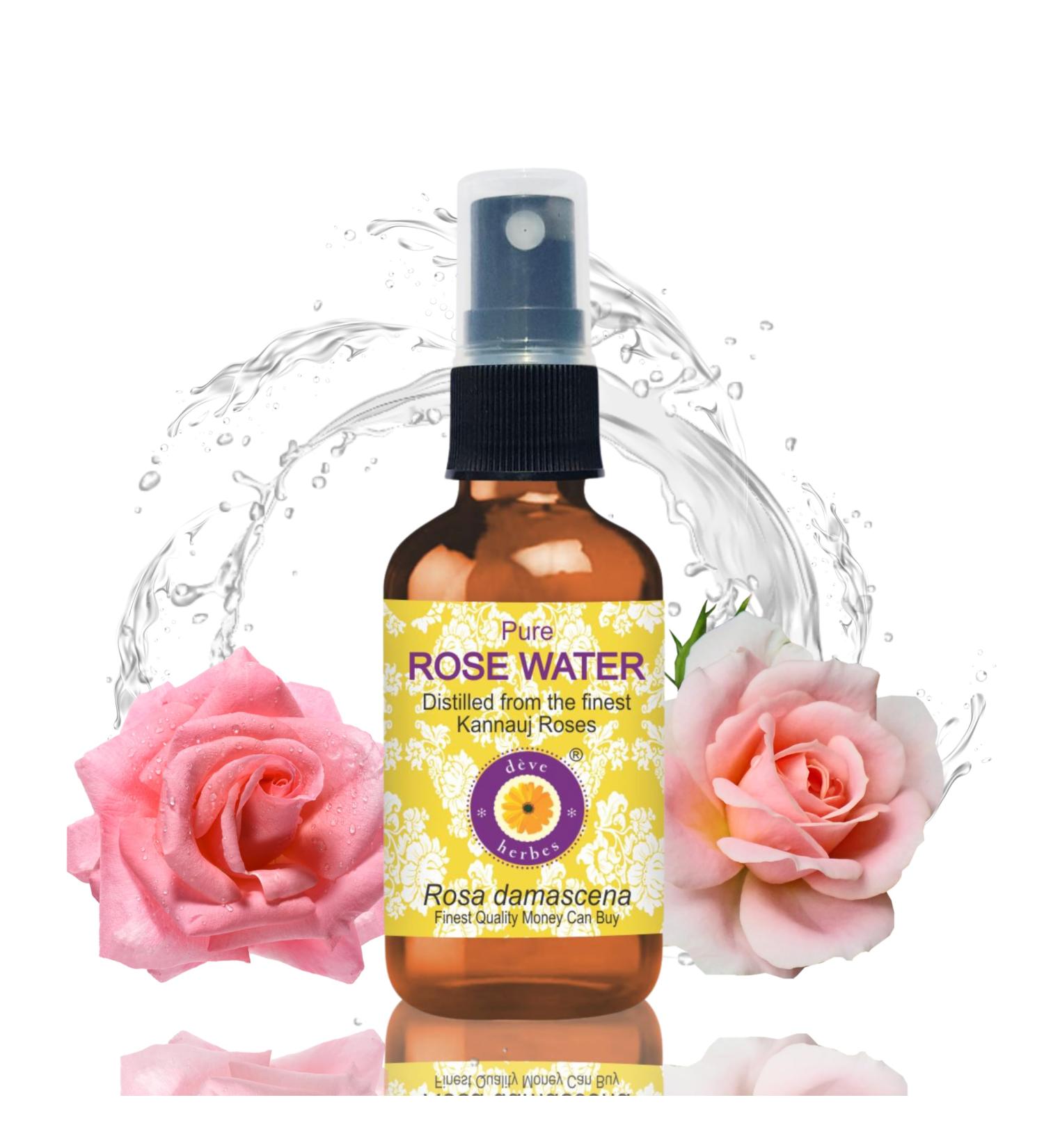 Deve Herbes Eau de rose (Hydrosol) (Rosa damascena) 100 ml - Buy Online on GoSupps.com