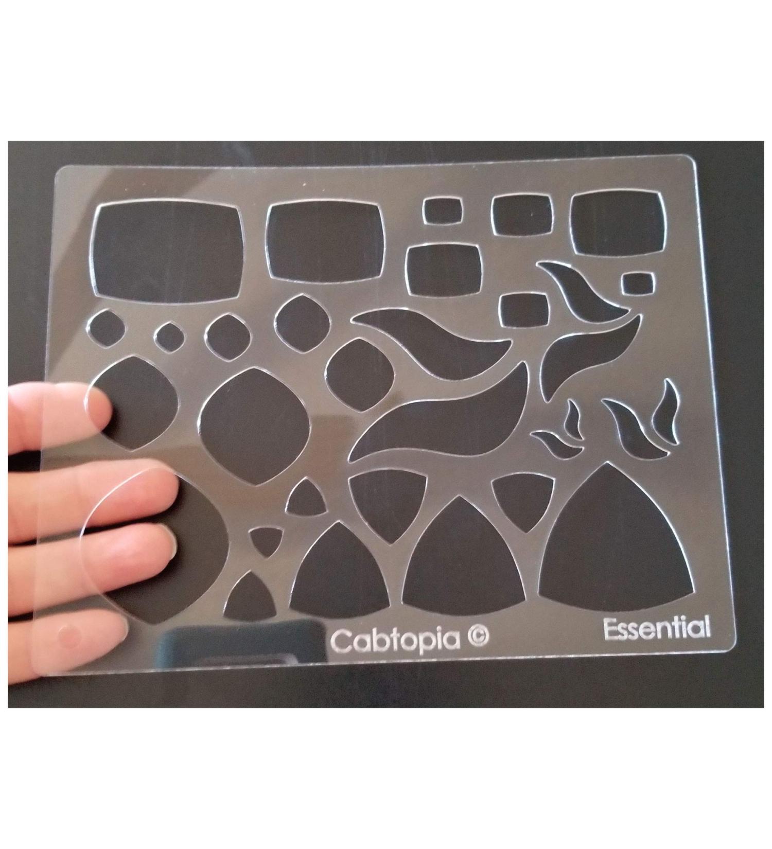 Cabtopia Lapidary Jewelry Design Template Stencil - Essential - Buy Online on GoSupps.com