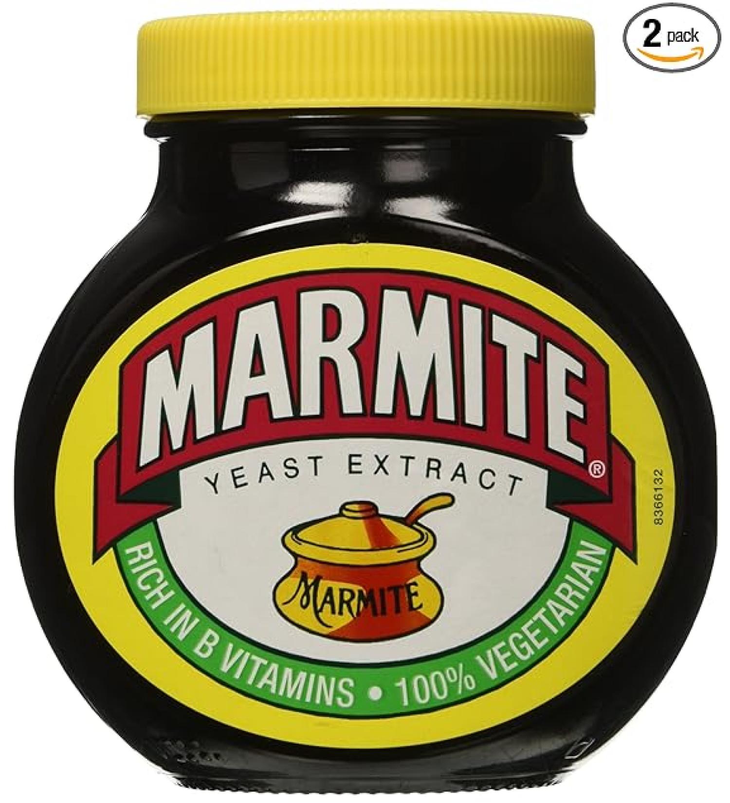 Marmite Yeast Extract 500g - Set of 2 | Authentic British Spread - Buy Online on GoSupps.com