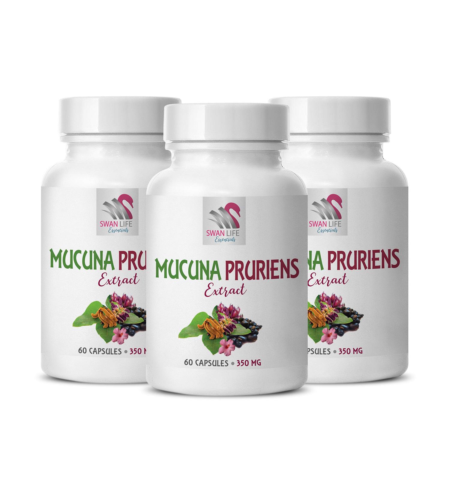 mucuna pruriens seeds - MUCUNA PRURIENS EXTRACT - mucuna pruriens organic velvet beans mucuna pruriens beans extract velvet beans organic energy supplements energy supplements 3 Bottles 180 Caps - Buy Online on GoSupps.com