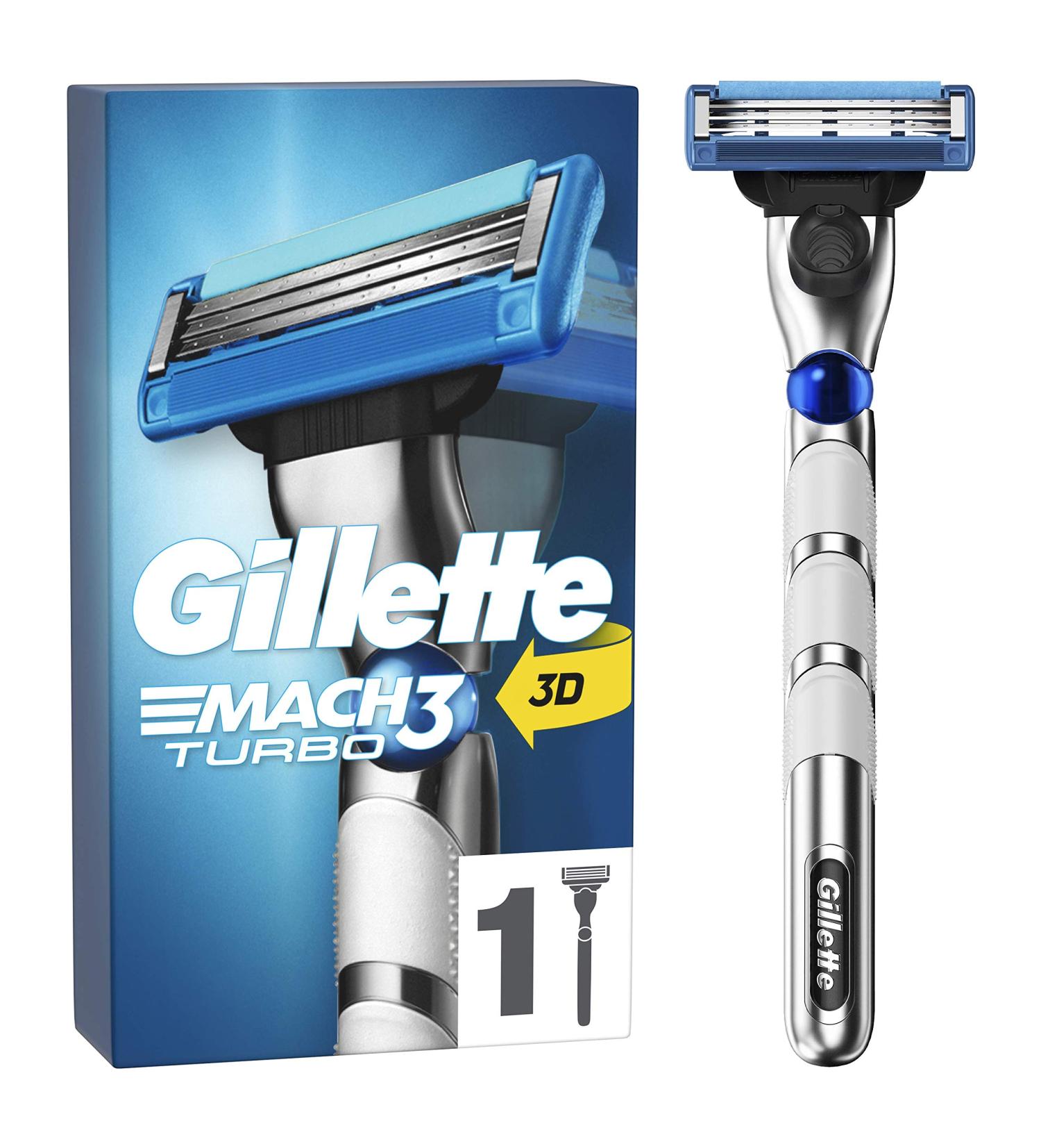 Gillette Maq Mach3 Turbo 1up