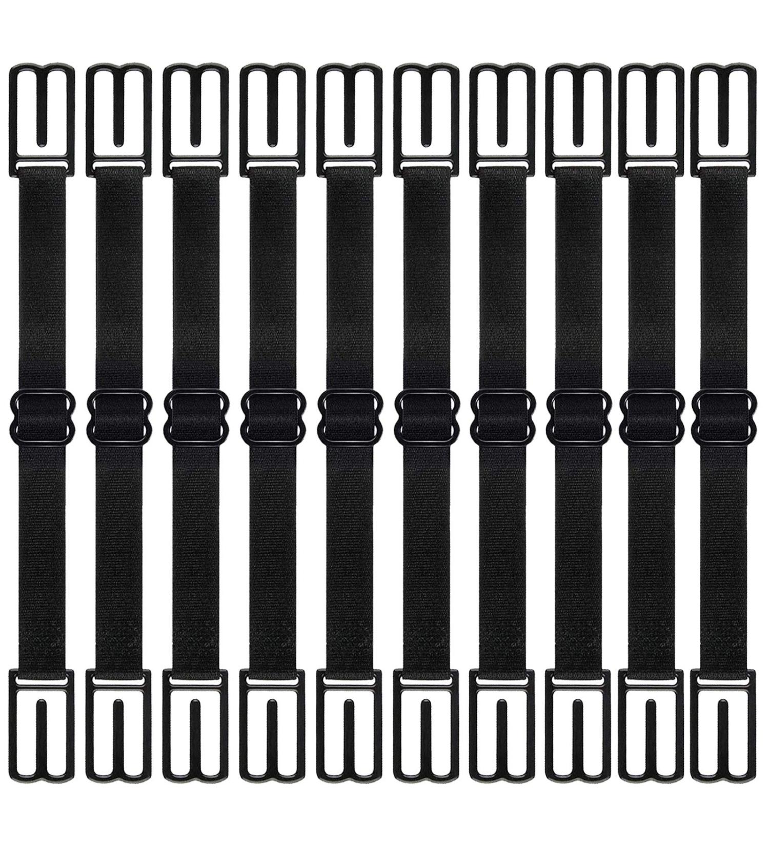 10pcs Black Mask Extenders | Ear Saver Anti-Slip Straps for Kids & Adults - Buy Online on GoSupps.com