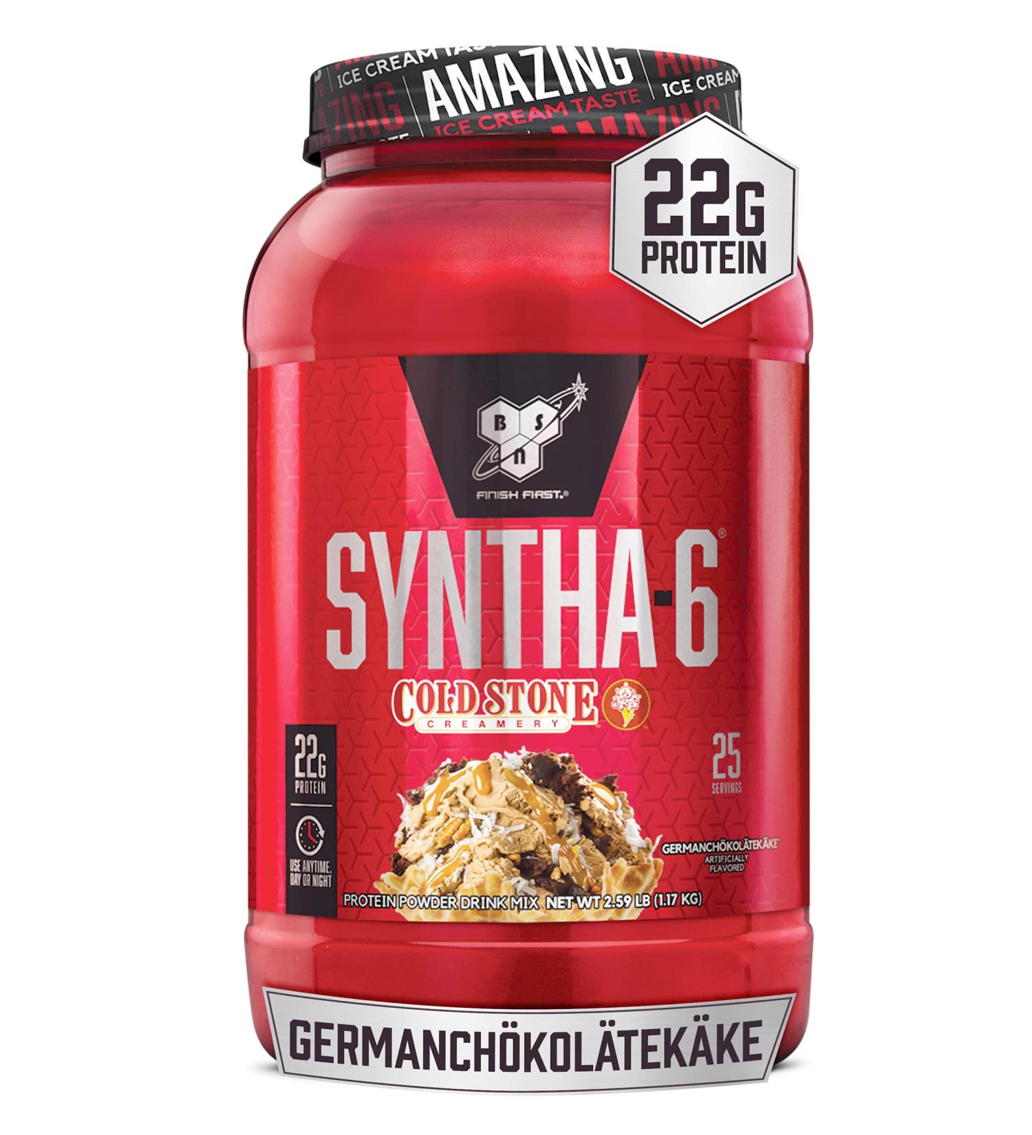 BSN Syntha-6 Cold Stone Creamery (2.54 Lbs., German Chokolate Kake)