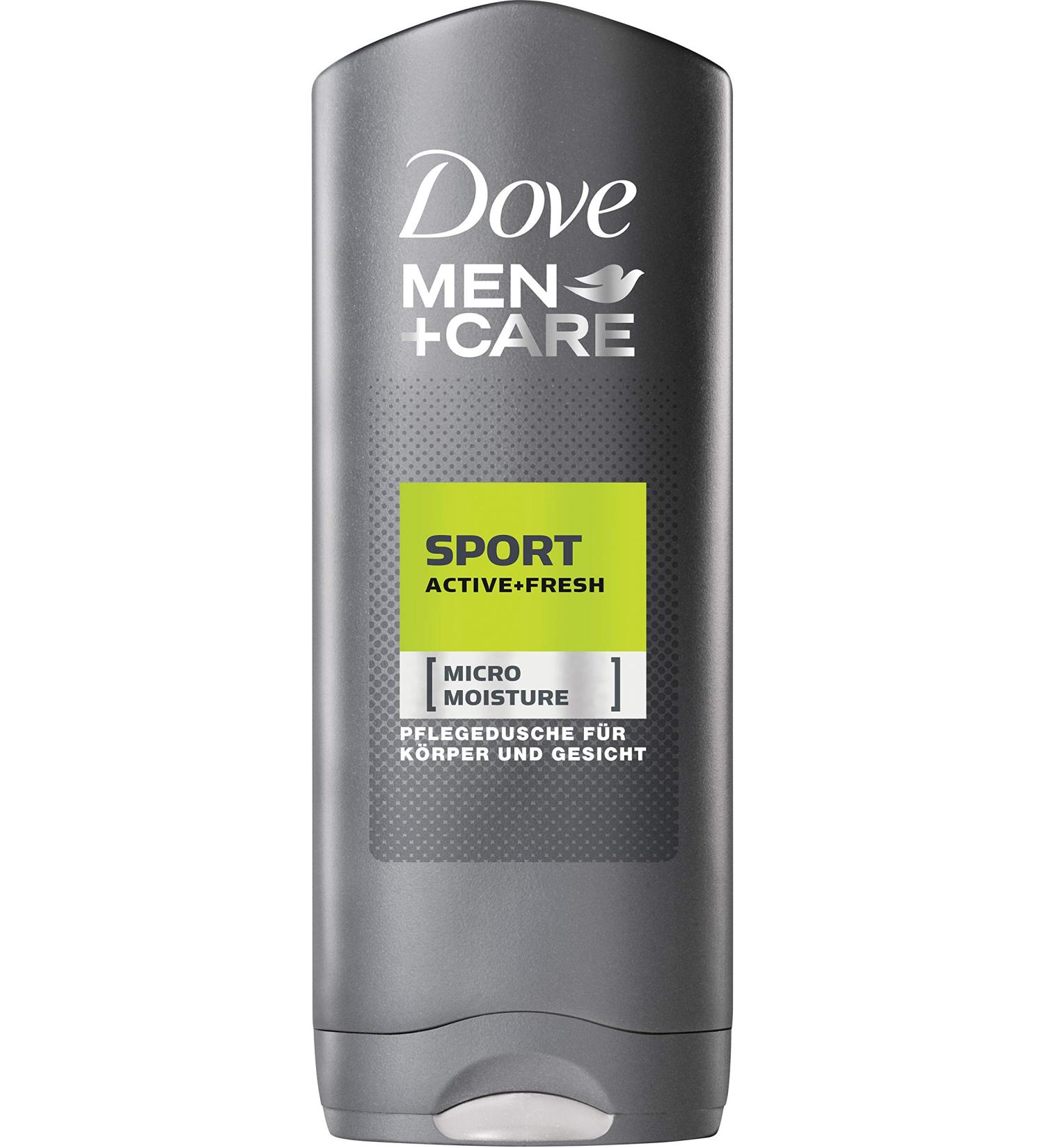 DOVE MEN + CARE Dove Men+Care 12-Pack 3-in-1 Sport Active + Fresh Body Face & Hair Wash with MicroMoisture 250ml