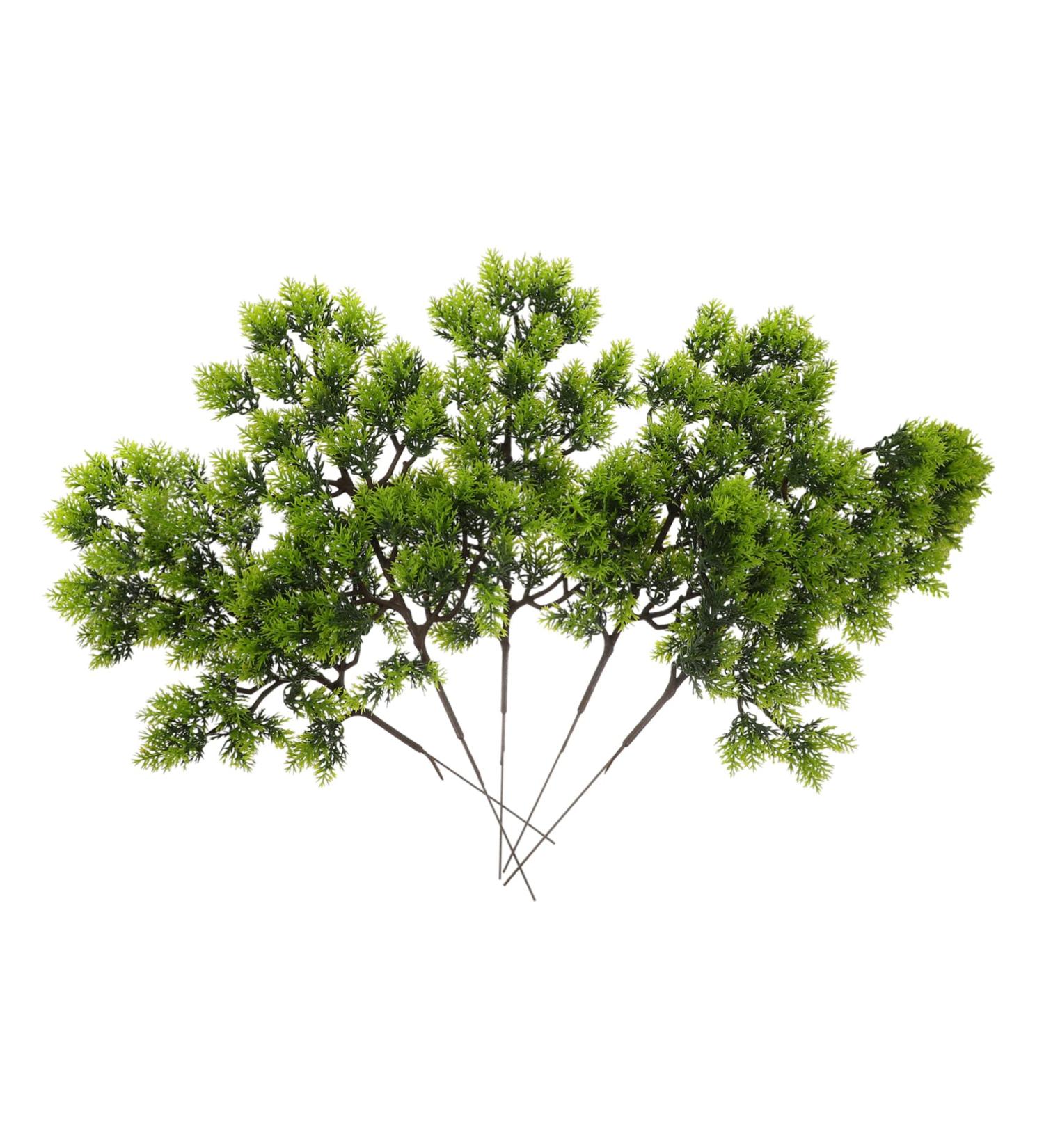 Alipis 10 Pcs Simulated Pine Leaves Green Leaves Christmas Plastic Dark Greenx2pcs mediumx2pcs - Buy Online on GoSupps.com