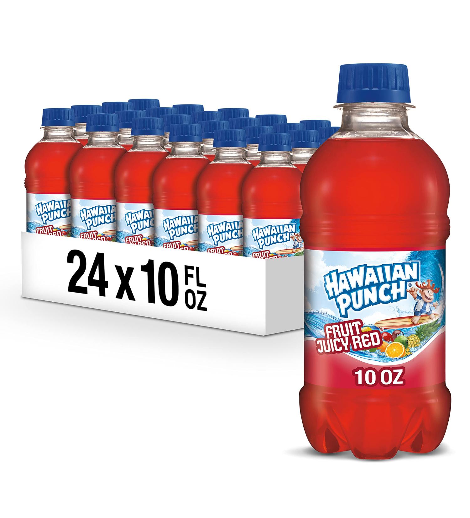 Hawaiian Punch Fruit Juicy Red 10oz Bottle 6 Count, Pack of 4 - 24 Pack, Fruit Juicy Red 10oz Bottles - Buy Now! - Buy Online on GoSupps.com
