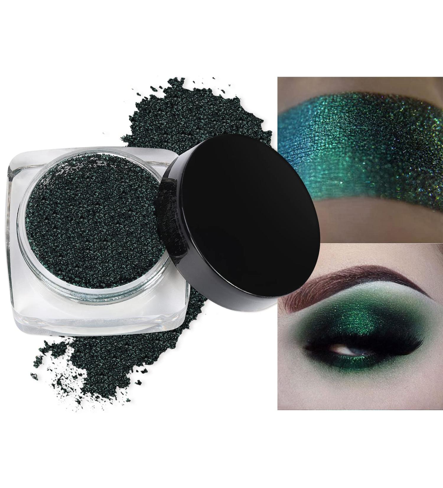 Ultra Pigment Shimmering Eyeshadow - Metallic Iridescent Loose Highlighter (#5) for Stunning International Looks - Buy Online on GoSupps.com