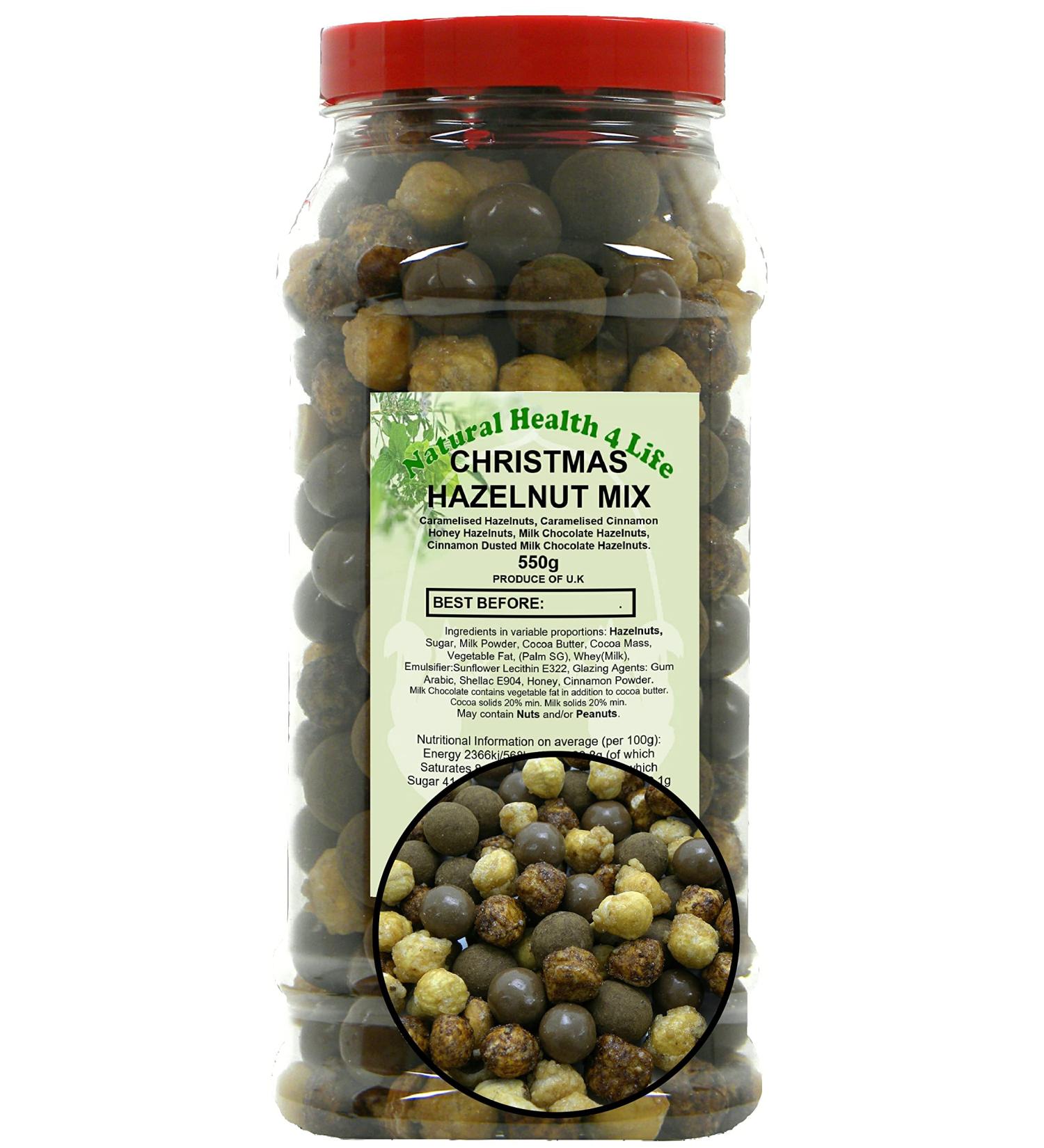 Natural Health 4 Life Caramel Cinnamon & Chocolate Hazelnut Mix 550g - Buy Online on GoSupps.com