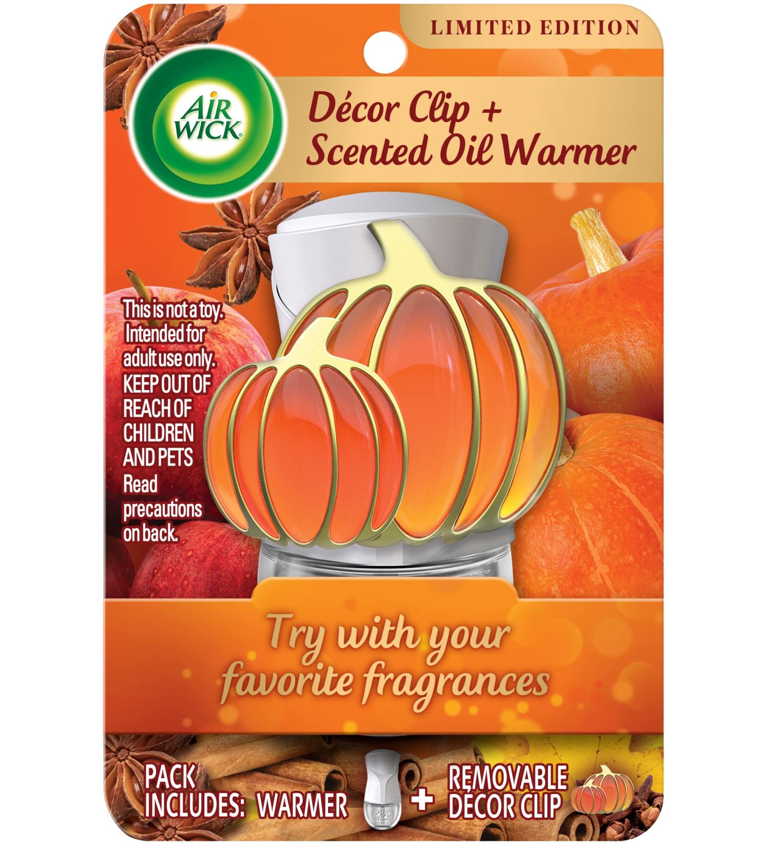 Air Wick Pumpkin Scented Oil Plug-In | Fall D cor Essential Oils | International Shipping Available - Buy Online on GoSupps.com