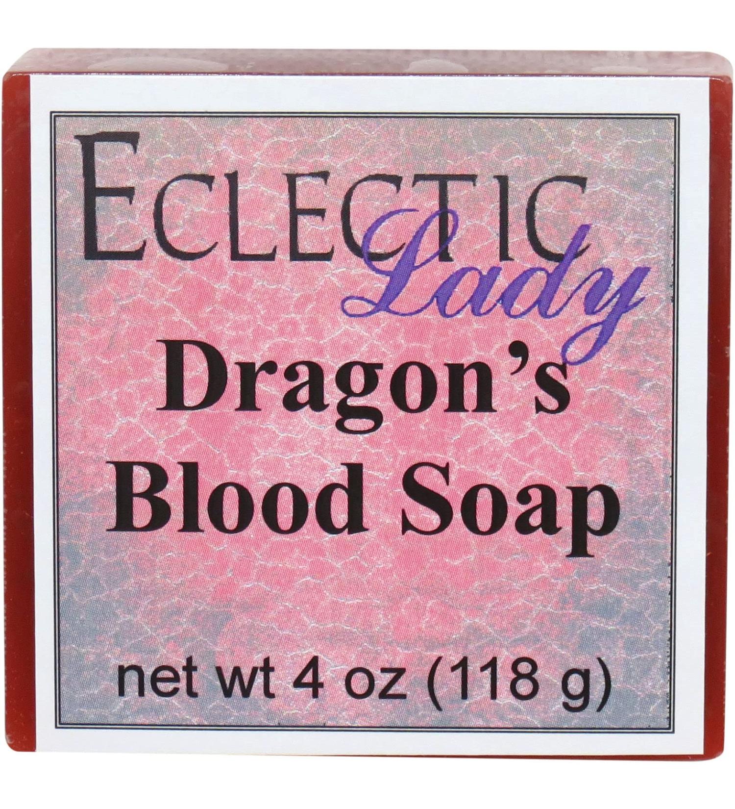 Buy Dragon's Blood Glycerin Soap by Eclectic Lady | 4 oz Bar - Nourishing All-Natural International Shipping Available - Buy Online on GoSupps.com