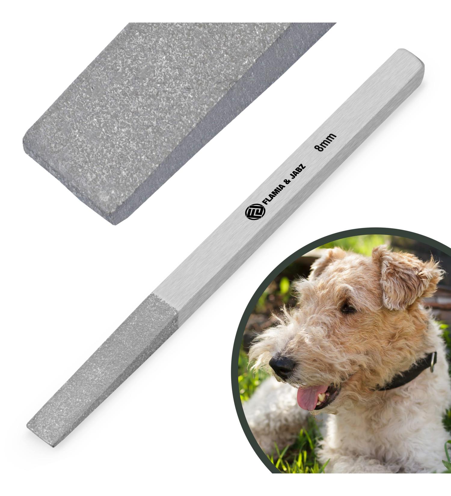 FLAMIA & JABZ Wire Strippers for Dogs Cats & Pets - 8mm Metal Stripping Tool for Easy Use - Buy Online on GoSupps.com