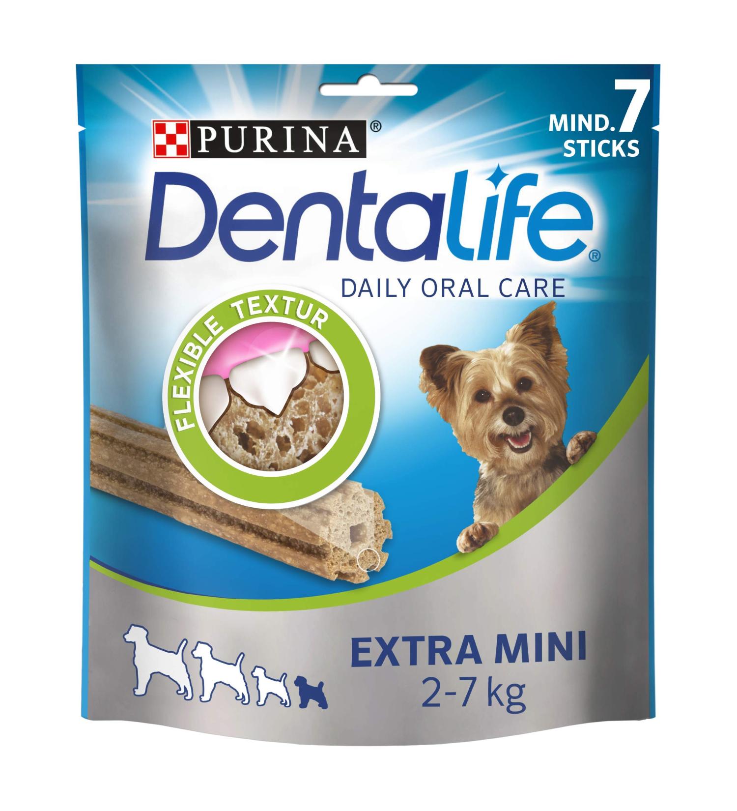 Purina Dentalife Dog Chews - Tartar Reducing Snacks for Small to Large Dogs | 6-Pack (7 Pieces) - Buy Online on GoSupps.com