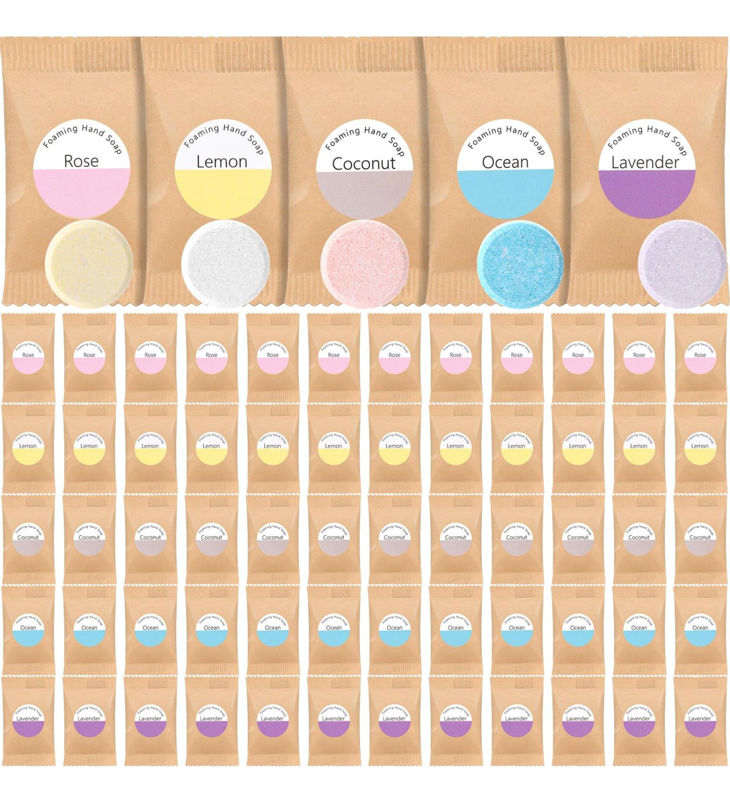 25 Count Foaming Hand Soap Tablets - Variety Scents | Makes 50 Bottles | Eco-Friendly Cleaning Products - Buy Online on GoSupps.com