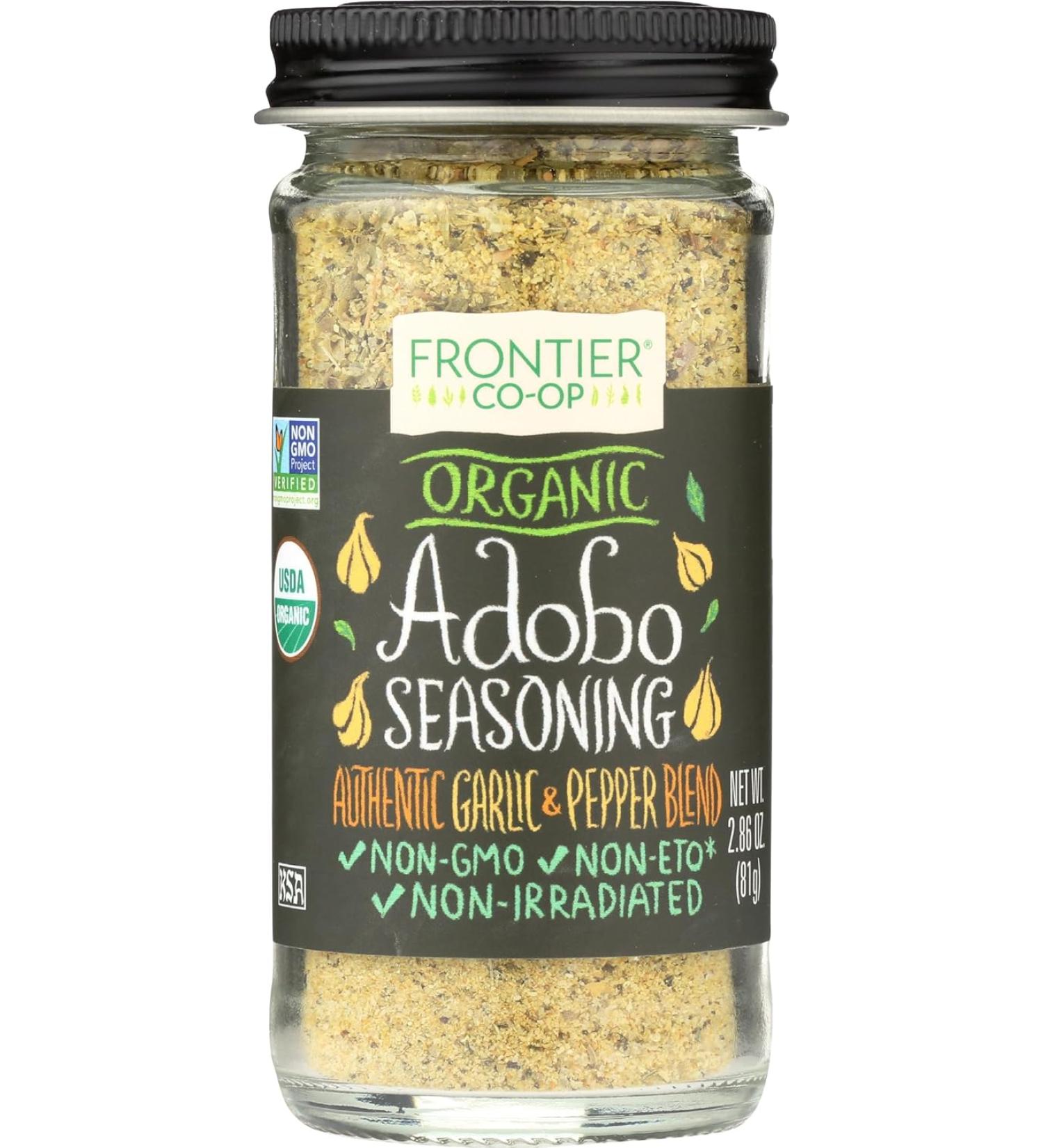 Frontier Natural Products Adobo Seasoning 2.86oz - Authentic Mexican Spice Blend - Buy Online on GoSupps.com