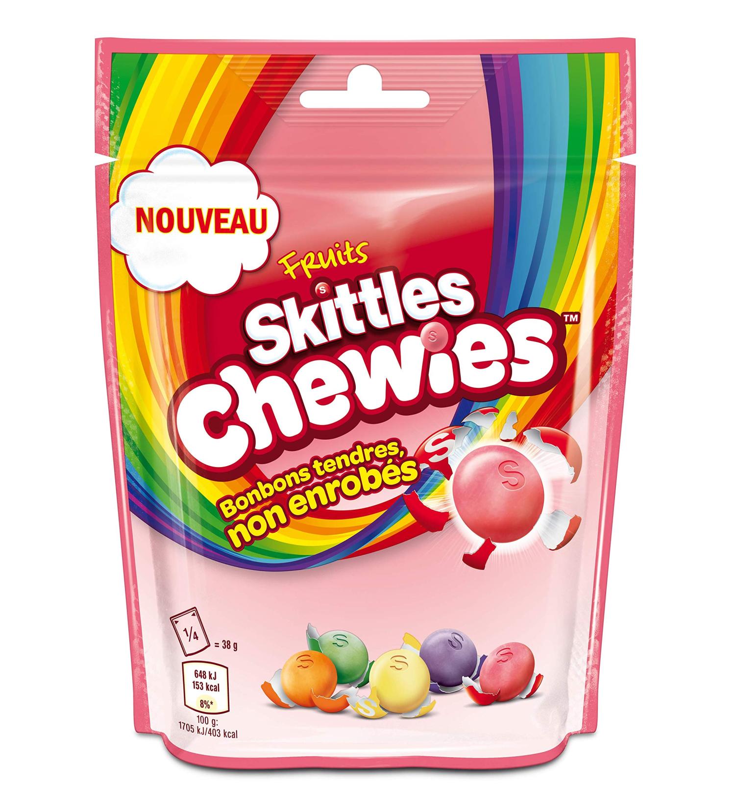 Skittles Chewies Fruits Pouch 152g