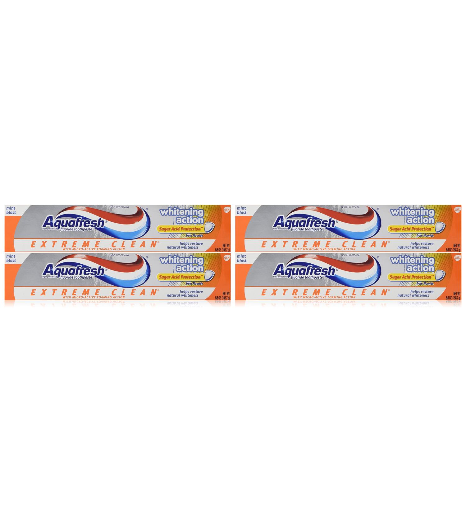 Aquafresh Action Toothpaste  Extreme Clean Whitening