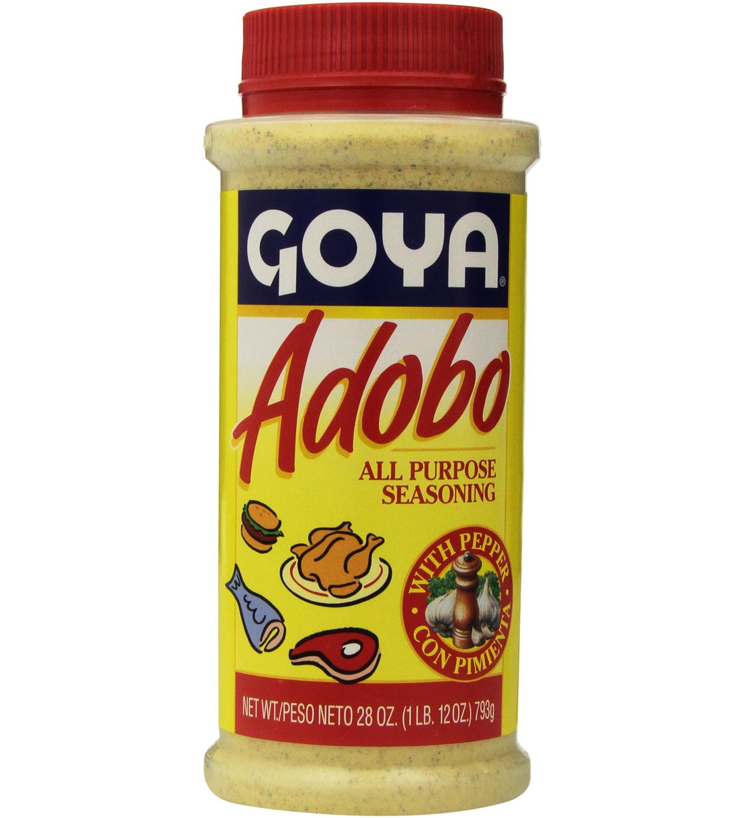 Goya Adobo All Purpose Seasoning 2 x 28oz jar - Buy Online on GoSupps.com