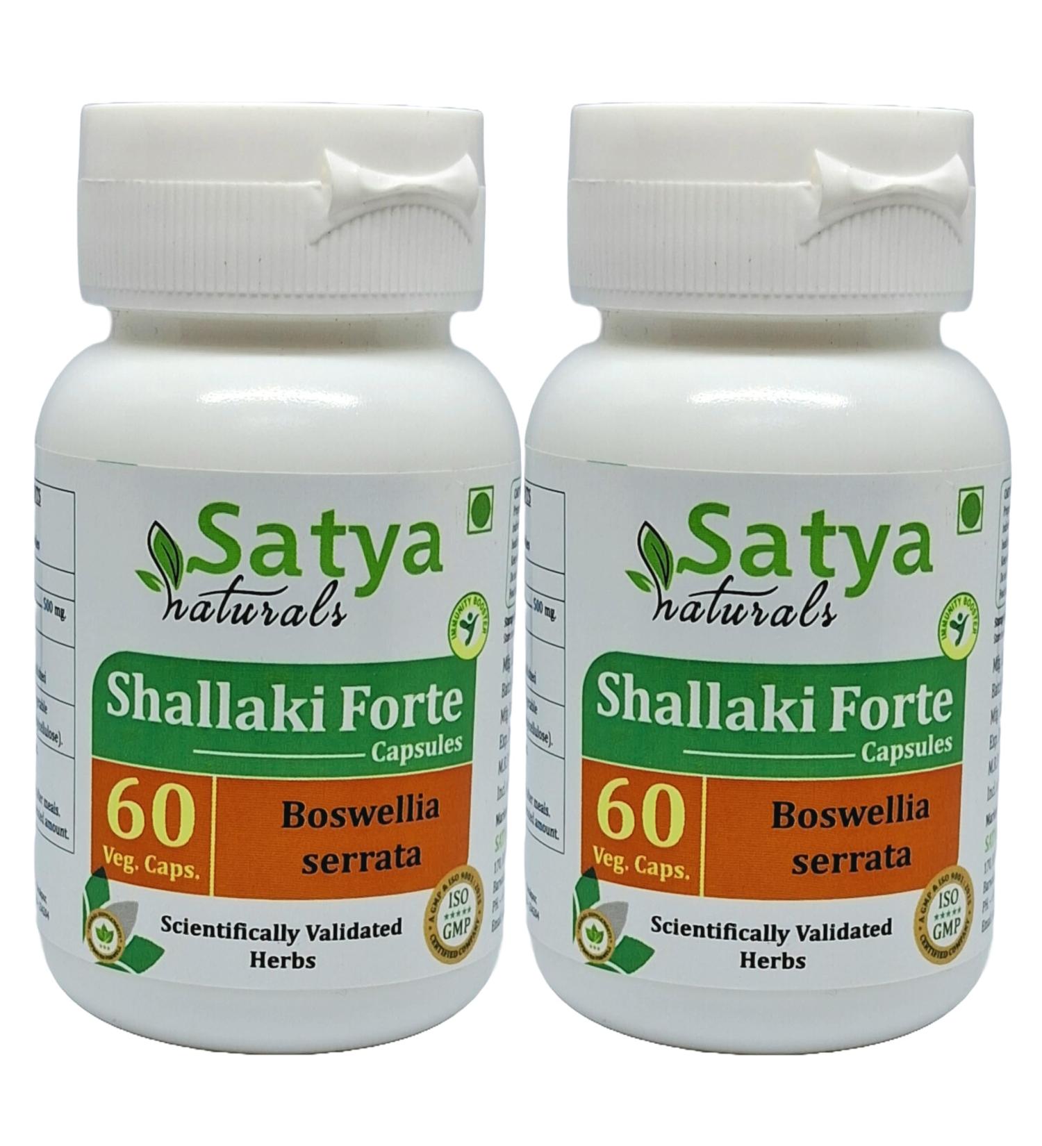 Generic Shallaki (Boswellia Serrata) Forte Capsules 60 Count (Pack of 2) 120 Count (Pack of 1) - Buy Online on GoSupps.com