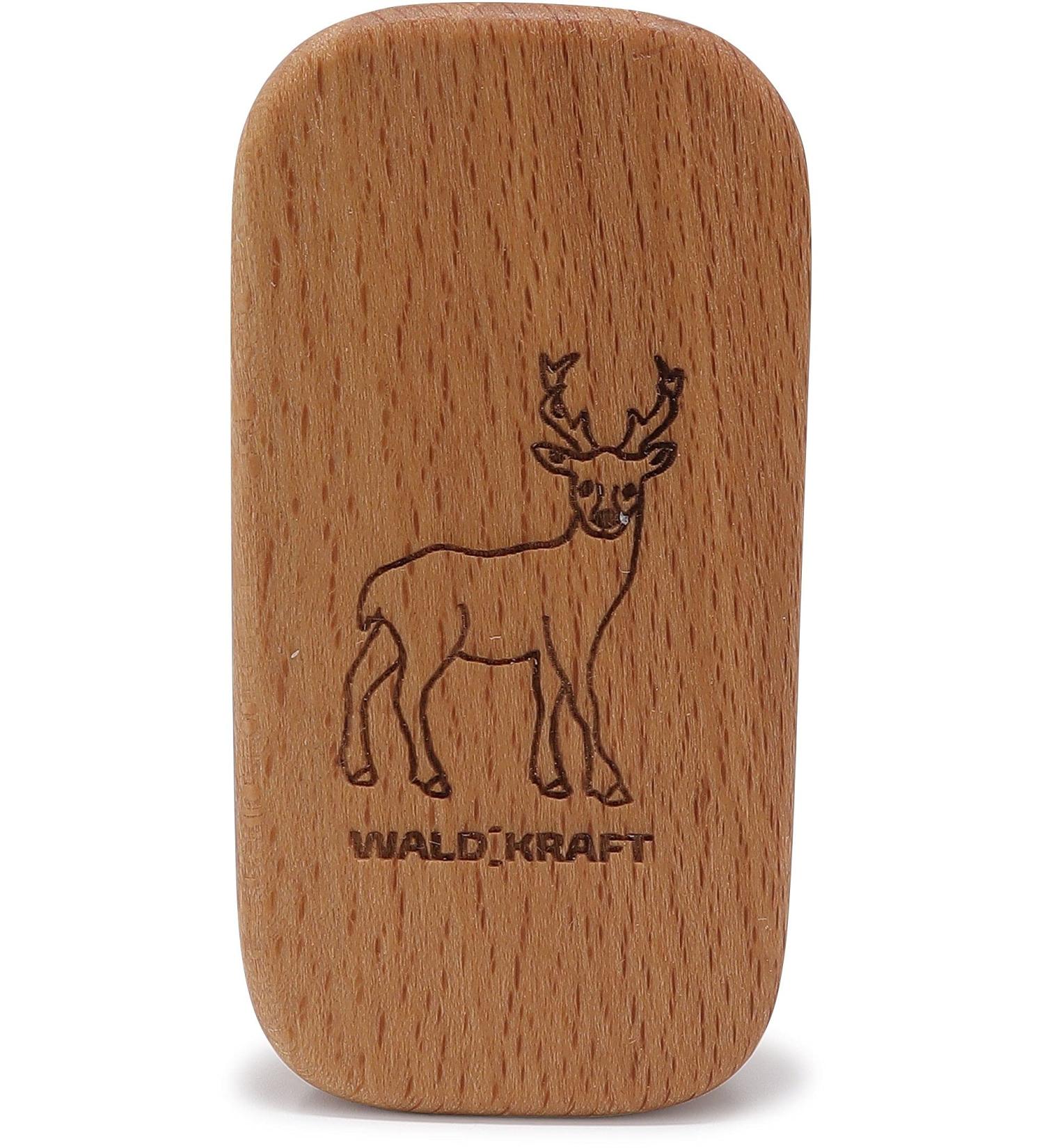 Waldkraft Children's Nail Brush High-Quality Beech Wood Vegan & Natural Bristles | Perfect for Kids' Hands - Buy Online on GoSupps.com