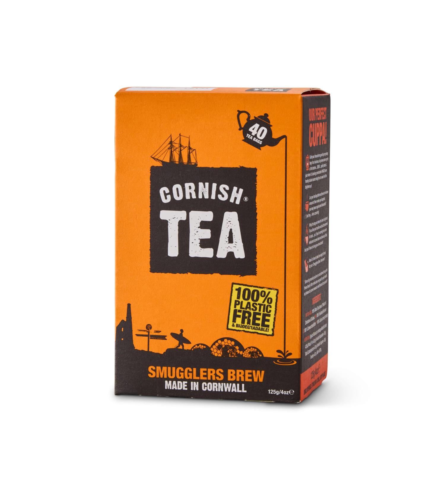 Cornish Tea & Cornish Coffee Cornish Tea Smugglers Brew 40 tea bags