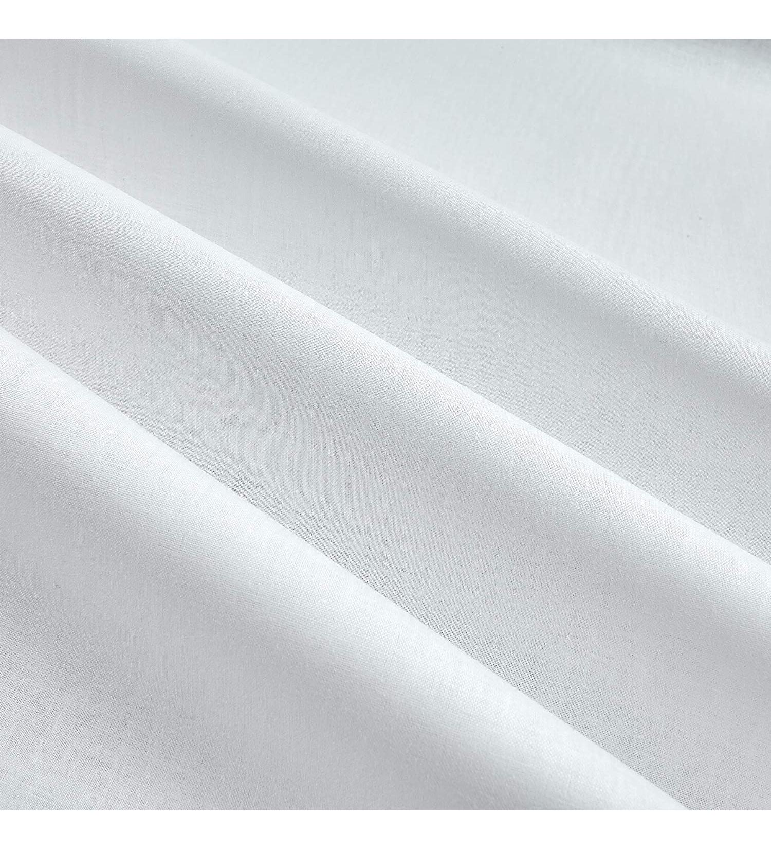 Roc-lon 100% Cotton 54 Inch Rain No Stain White Cut by The Yard Cut by the yard White