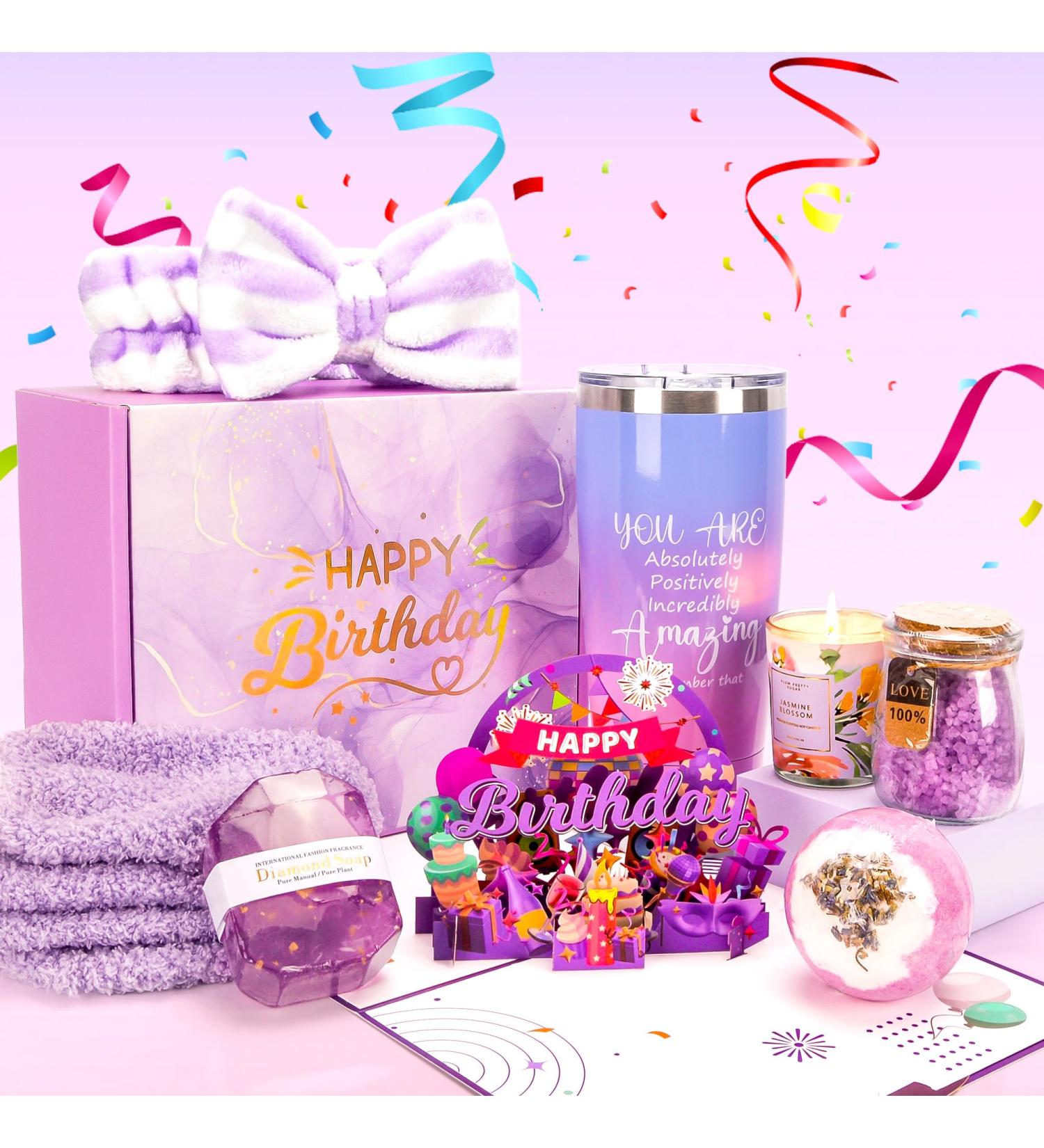 Birthday Gifts for Women | Spa Gift Basket Set | Self Care Gifts for Mom Sister Wife & Friends - Perfect for Every Occasion - Buy Online on GoSupps.com