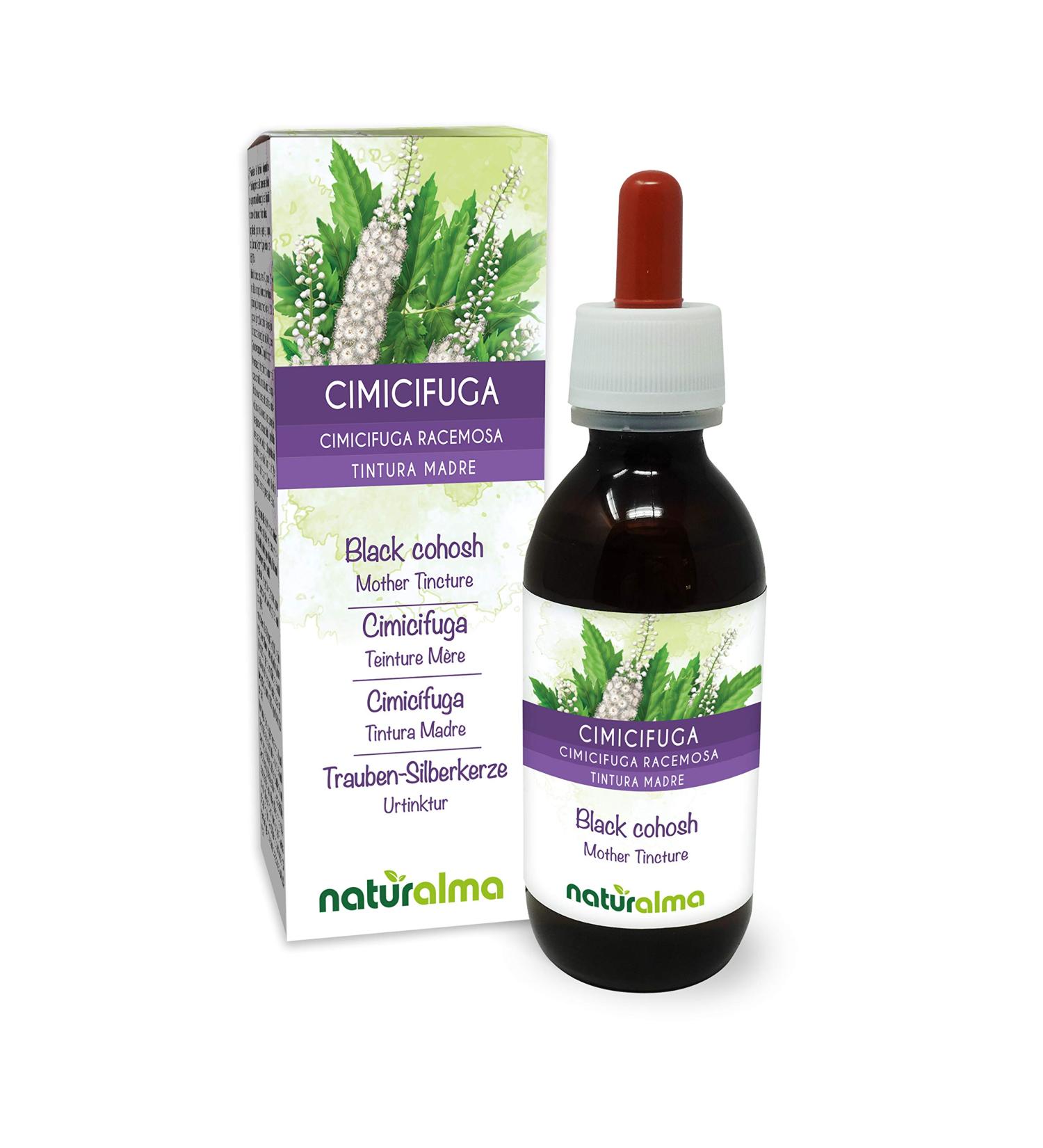 Grape Silver Candle - Non-Alcoholic Primeval Tincture | Cimicifuga Racemosa | Vegan Liquid Extract Drops 120ml | Dietary Supplement - Buy Online on GoSupps.com