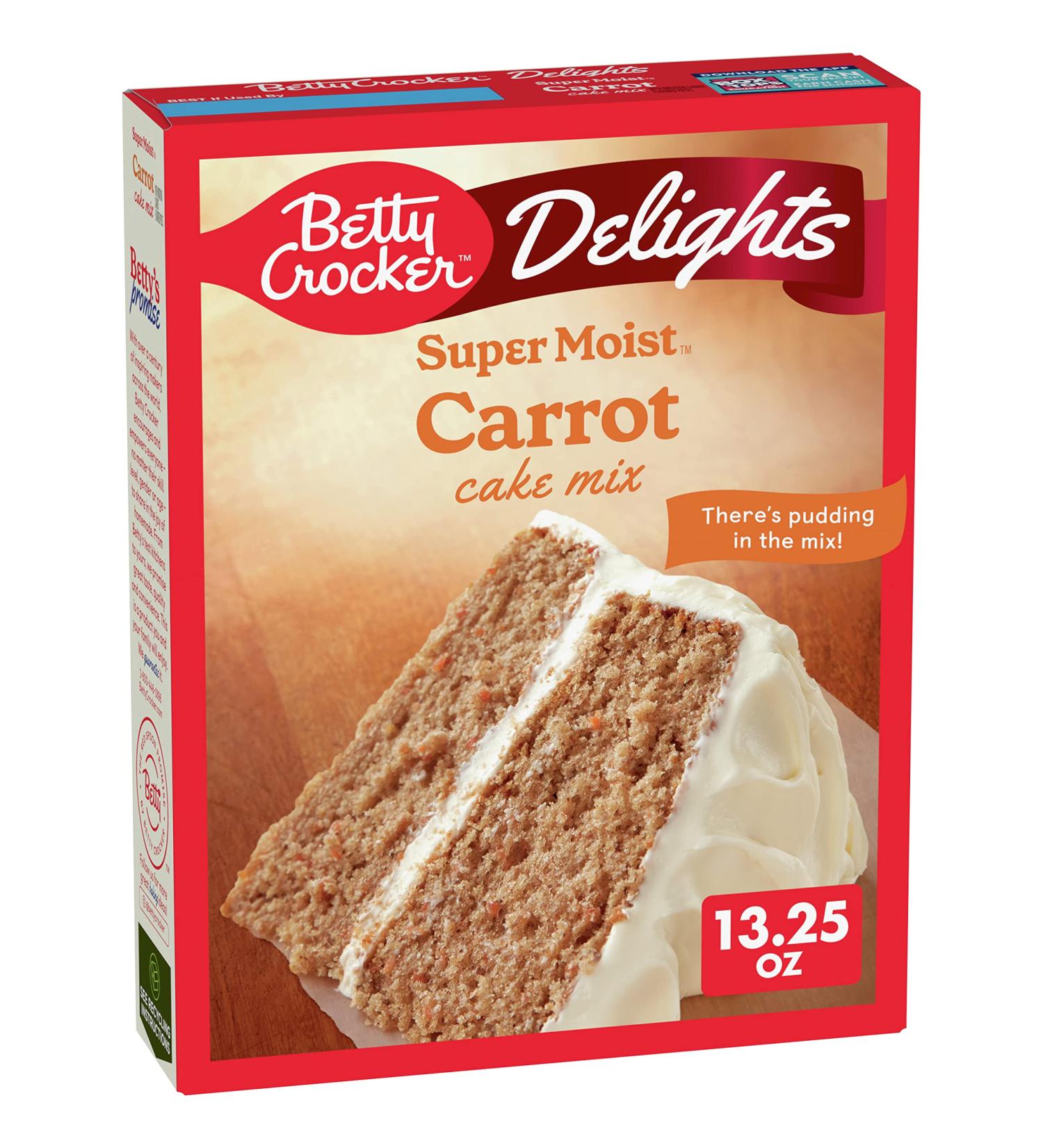 A American Food Mart Betty Crocker Delights Super Moist Carrot Cake Mix 376g (13.25oz) - Buy Online on GoSupps.com